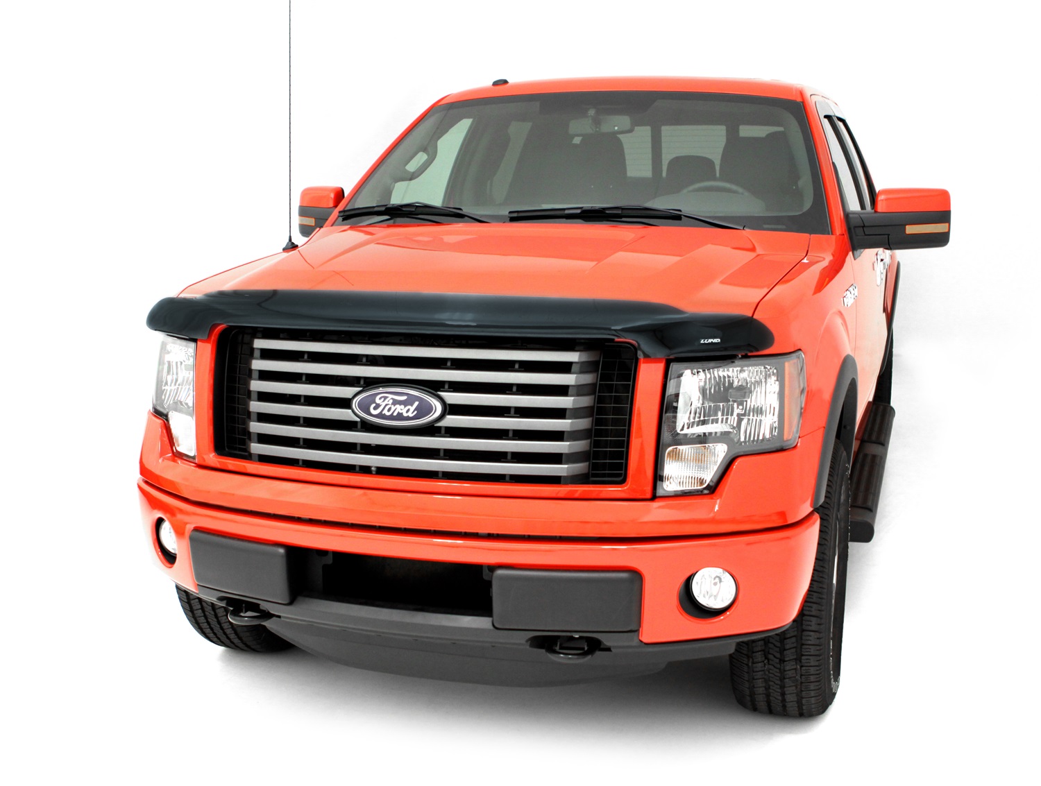 Lund 18711 - Interceptor Smoke Hood Shield for 2009-2014 Ford F-150