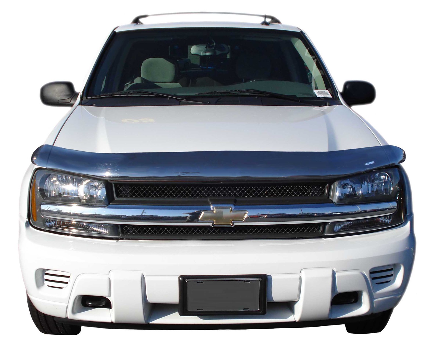 Lund 18091 - Interceptor Smoke Hood Shield for 2002-2006 Chevrolet Trailblazer EXT; 2006-2009 Trailblazer SS