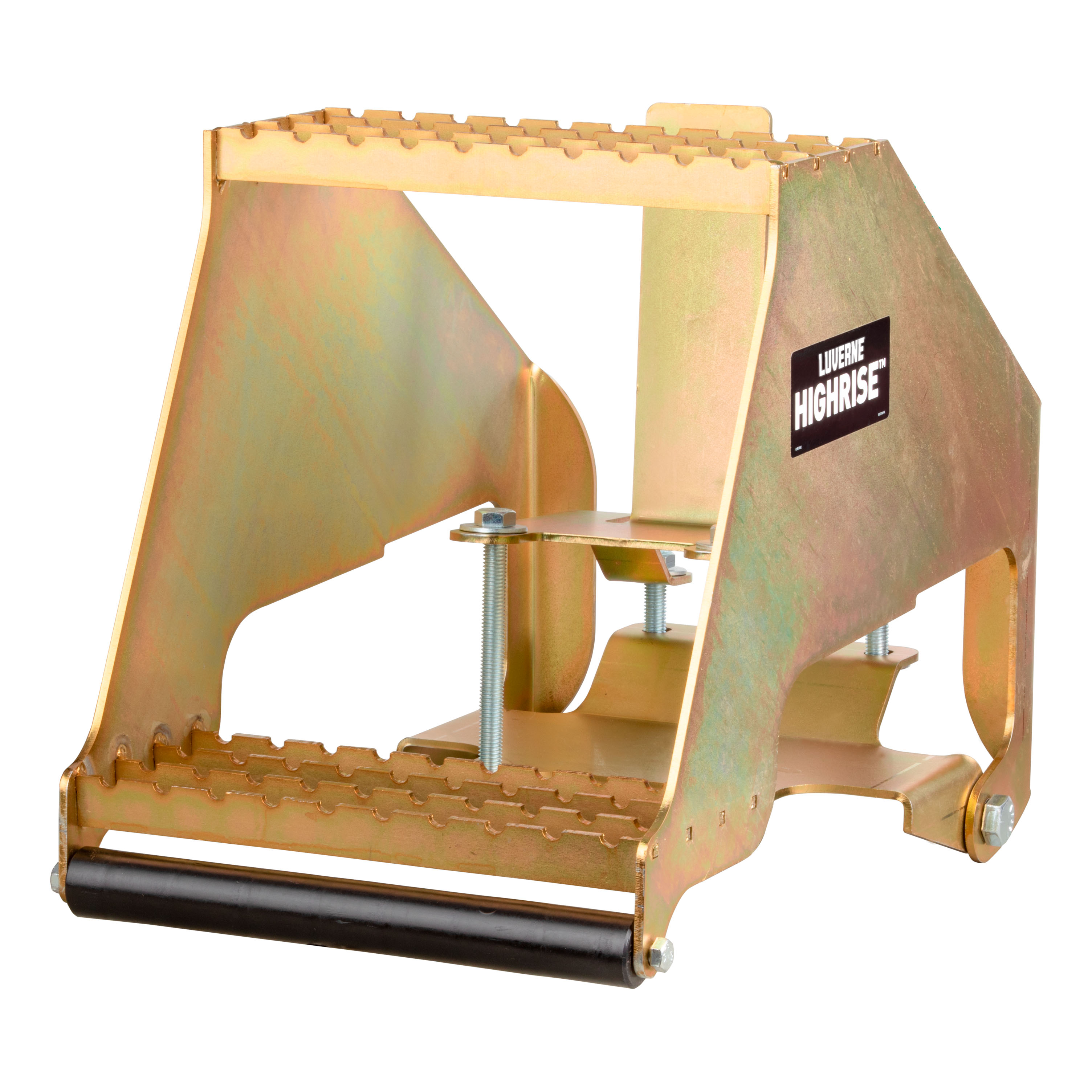 Luverne 409925L - RETRAC HighRise Folding Rear Entry Step (Fits 5", 6-1/2", 7-1/2" Bumpers)