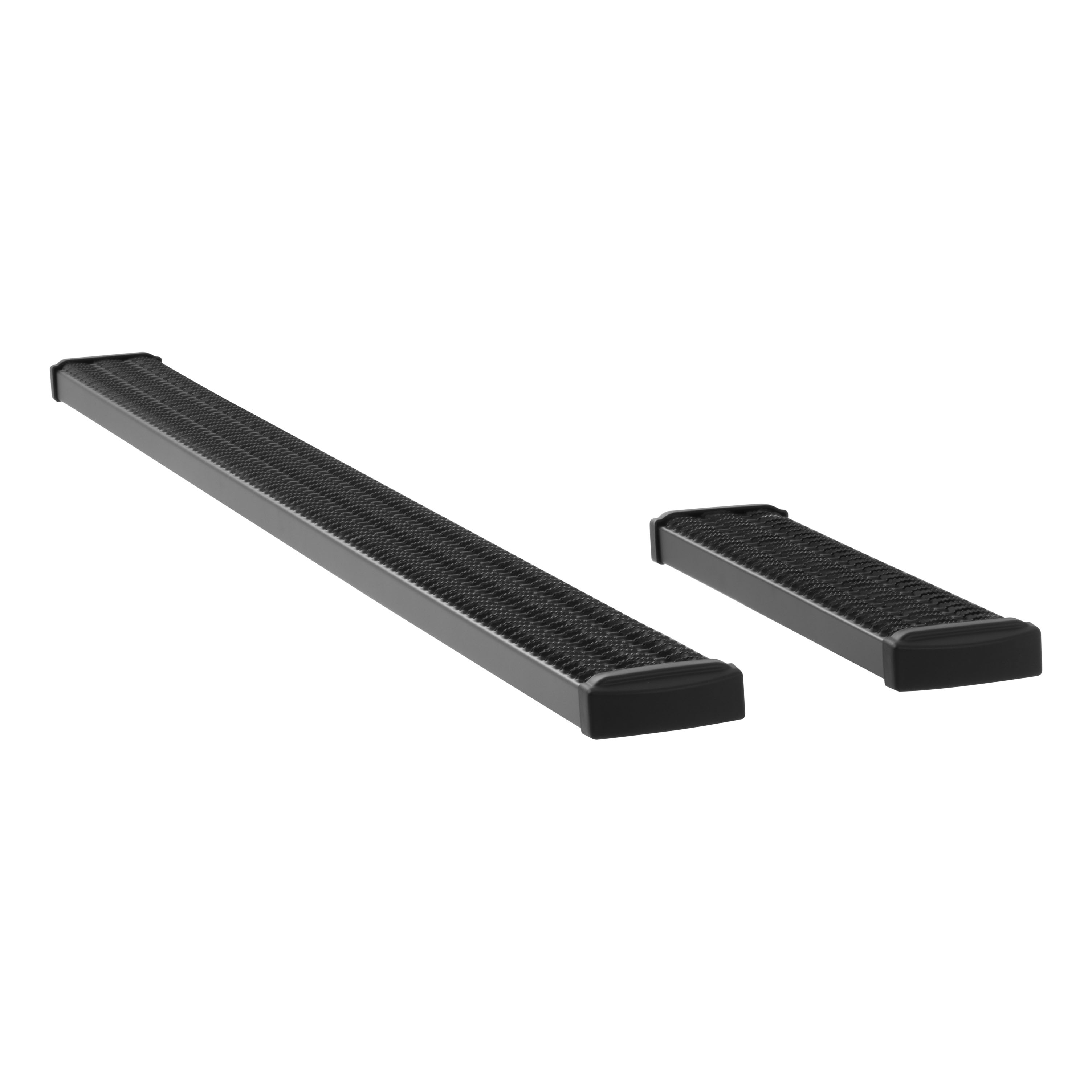 Luverne 415110 - Grip Step 7" x 110" Black Aluminum Running Boards (No Brackets)