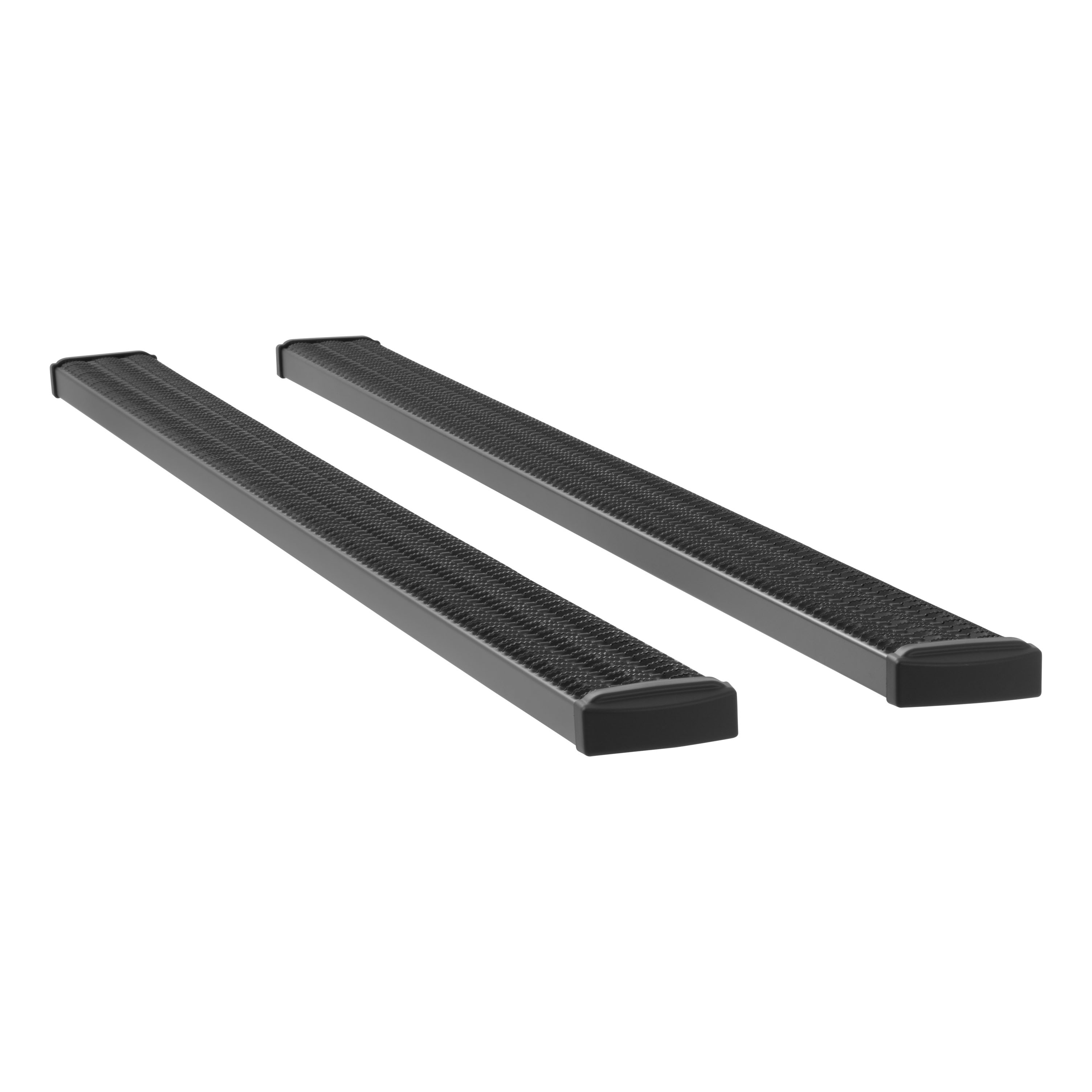 Luverne 415125-400829 - Grip Step 7" x 125" Aluminum W2W Running Boards, Select Ford Super Duty