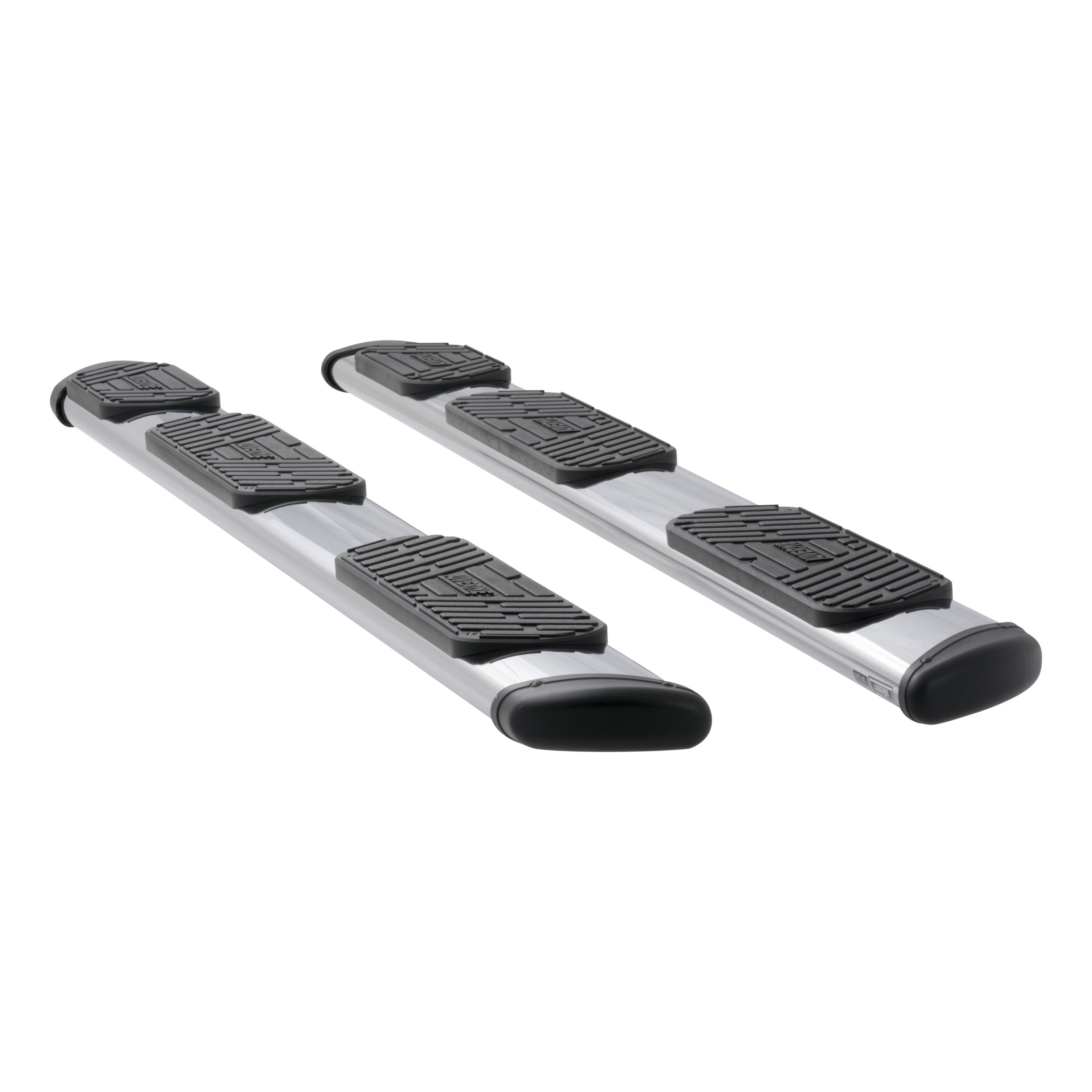 Luverne 477102-401338 - Regal 7 Polished Stainless 102" Oval W2W Steps, Select Ram 3500