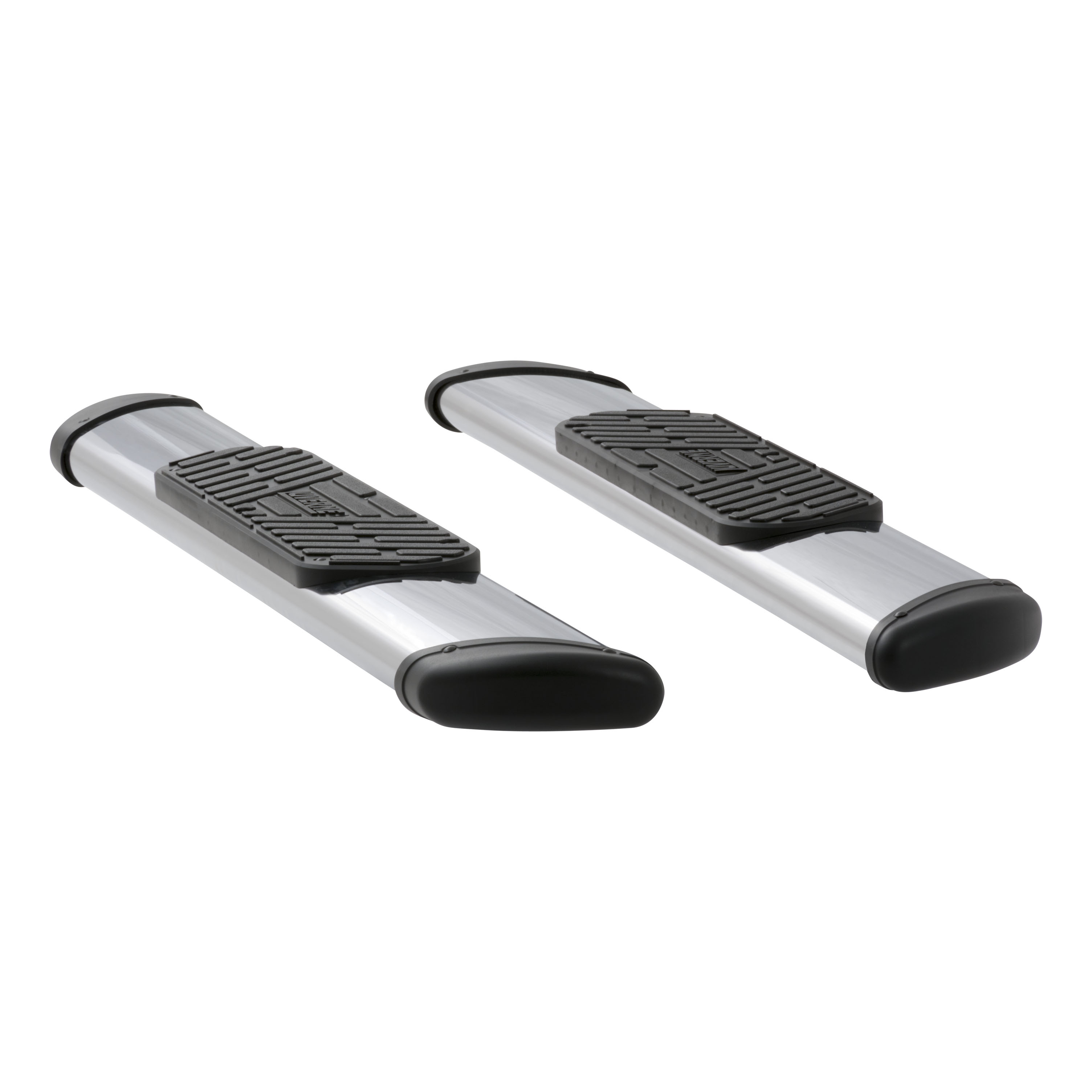 Luverne 477060-400921 - Regal 7 Polished Stainless 54" Oval Side Steps, Select Ford F-150 Luverne 477060-400921 - Regal 7 Polished Stainless 54" Oval Side Steps, Select Ford F-150