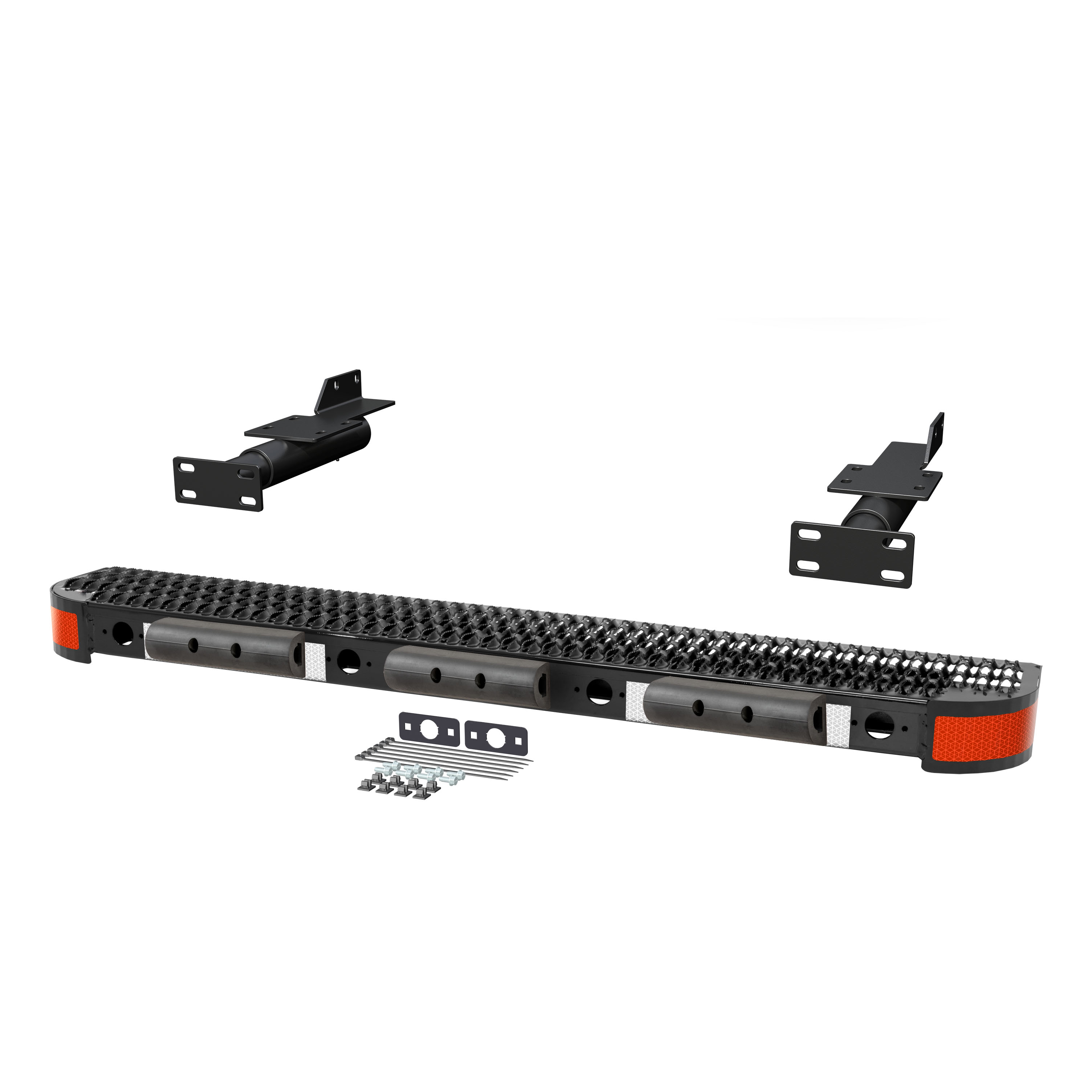 Luverne 415358-571501-0 - Impact Shock-Absorbing Rear Bumper Step Fleet Kit, Select Ford Transit