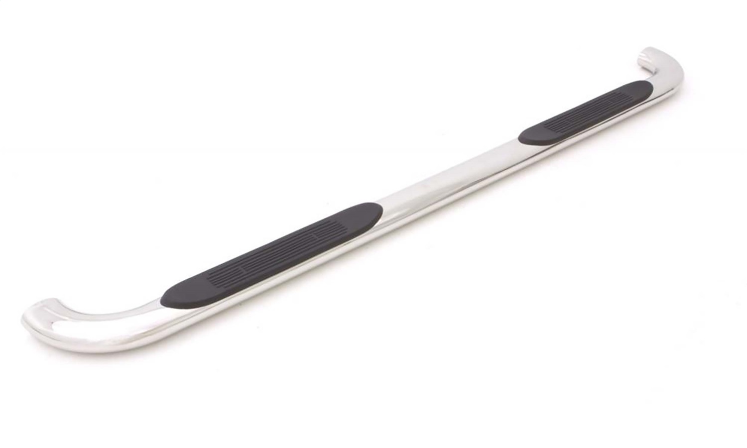 Lund 23291908 - 15-18 Ford F-150 SuperCrew 4in. Oval Curved SS Nerf Bars - Polished
