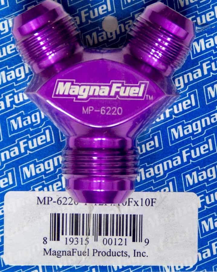 Magnafuel MP-6220 - Y-Fitting - 1 #12an & 2 #10an