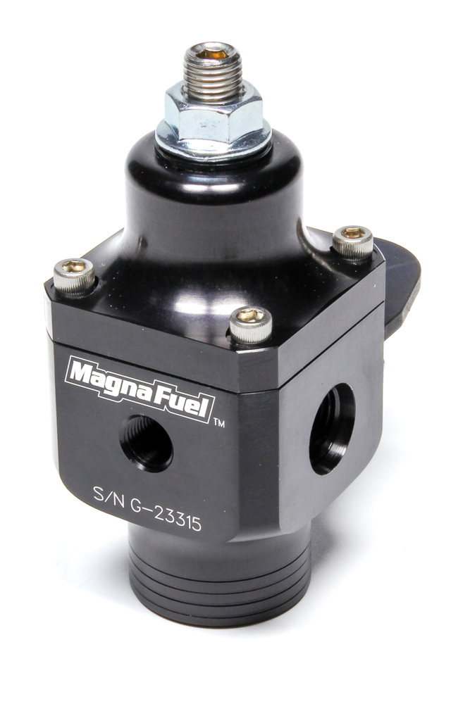 Magnafuel MP-9633-BLK - 2-Port Fuel Regulator w/ #10an Inlet/#6an Outlets