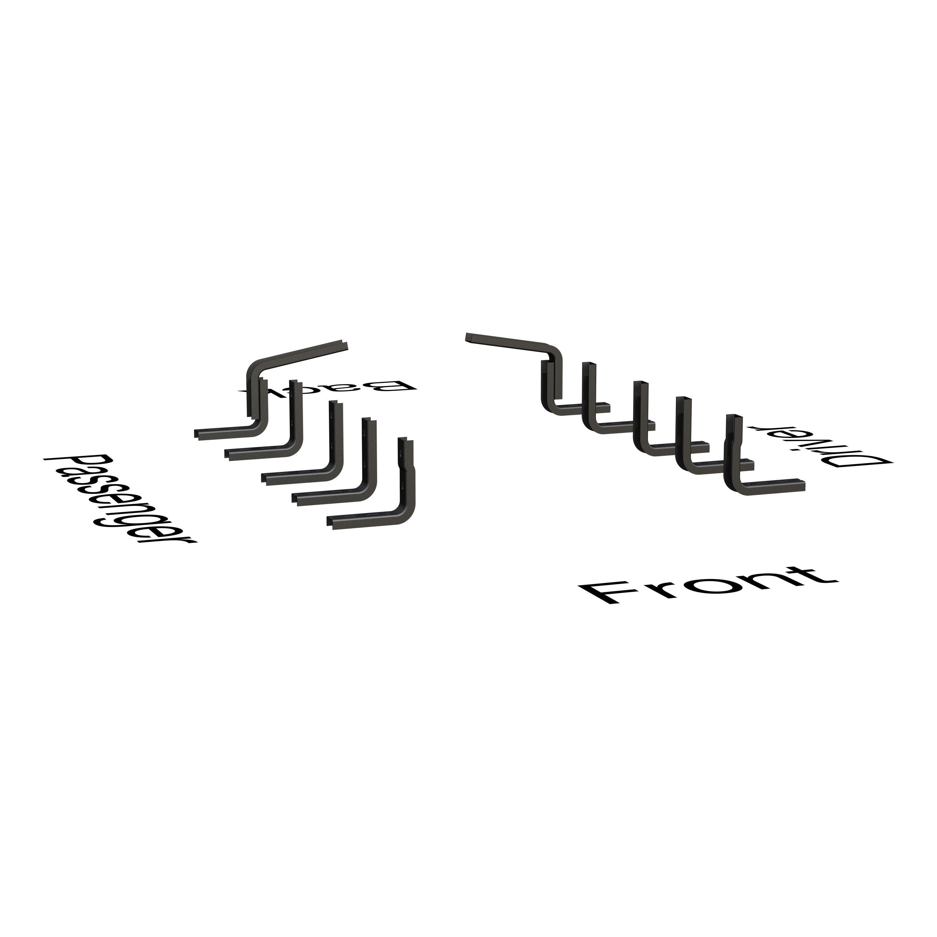 Luverne 570829 - Mega/O-Mega Step Mounting Brackets W2W Luverne 570829 - Mega/O-Mega Step Mounting Brackets W2W