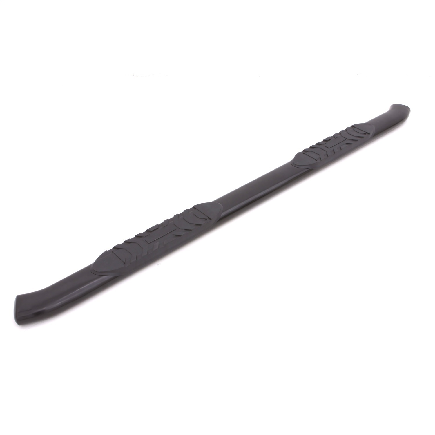 Lund 23886008 - 04-17 Nissan Titan Crew Cab 5in. Oval Curved Steel Nerf Bars - Black