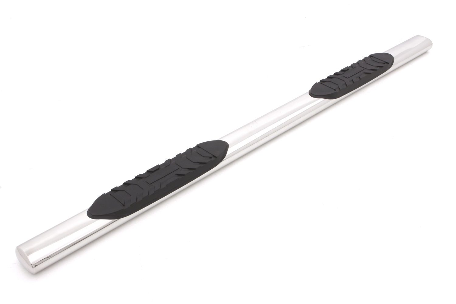 Lund 23995003 - 07-17 Toyota Tundra CrewMax 5in. Oval Straight SS Nerf Bars - Polished