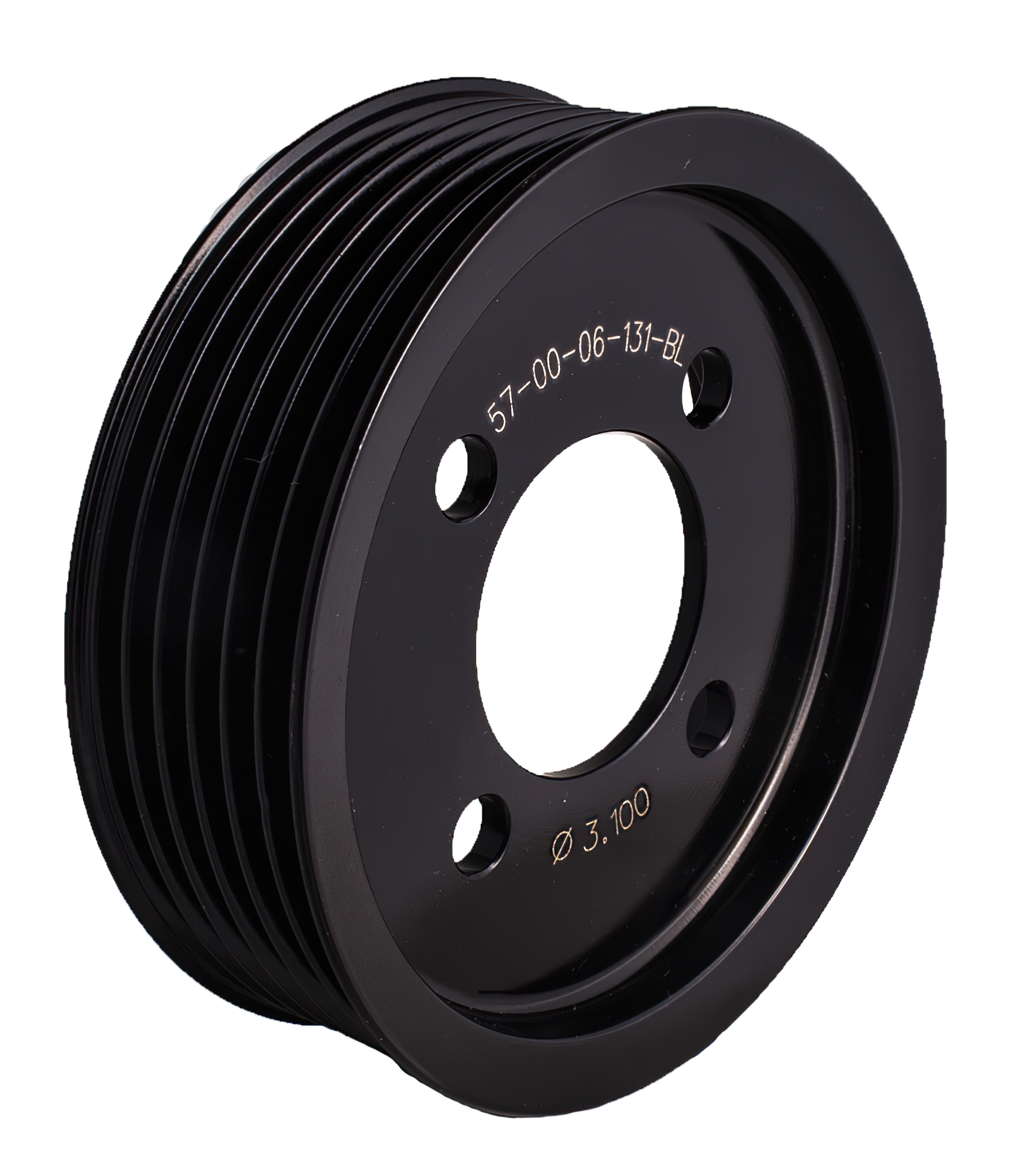 Magnuson 57-00-06-131-BL - Supercharger Pulley; Two-Piece 6 Rib 3.100" Diameter .400" Offset Magnuson 57-00-06-131-BL - Supercharger Pulley; Two-Piece 6 Rib 3.100" Diameter .400" Offset