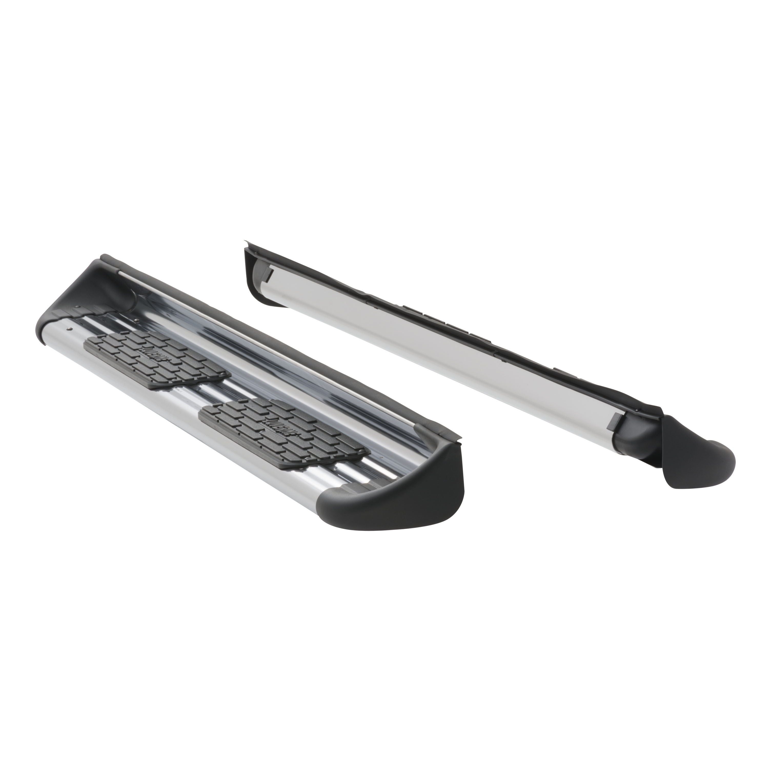 Luverne 481522-571521 - Polished Stainless Steel Side Entry Steps, Select Ford F-Series Extended Cab