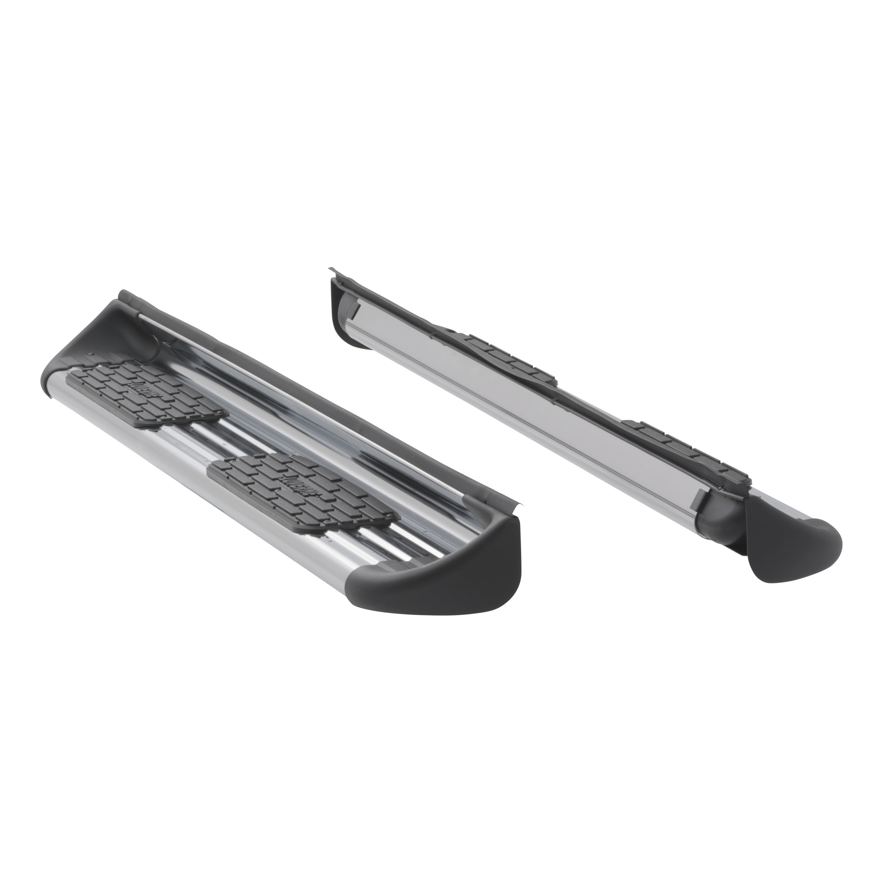 Luverne 481442-581442 - Polished Stainless Steel Side Entry Steps, Select Silverado, Sierra Double Cab