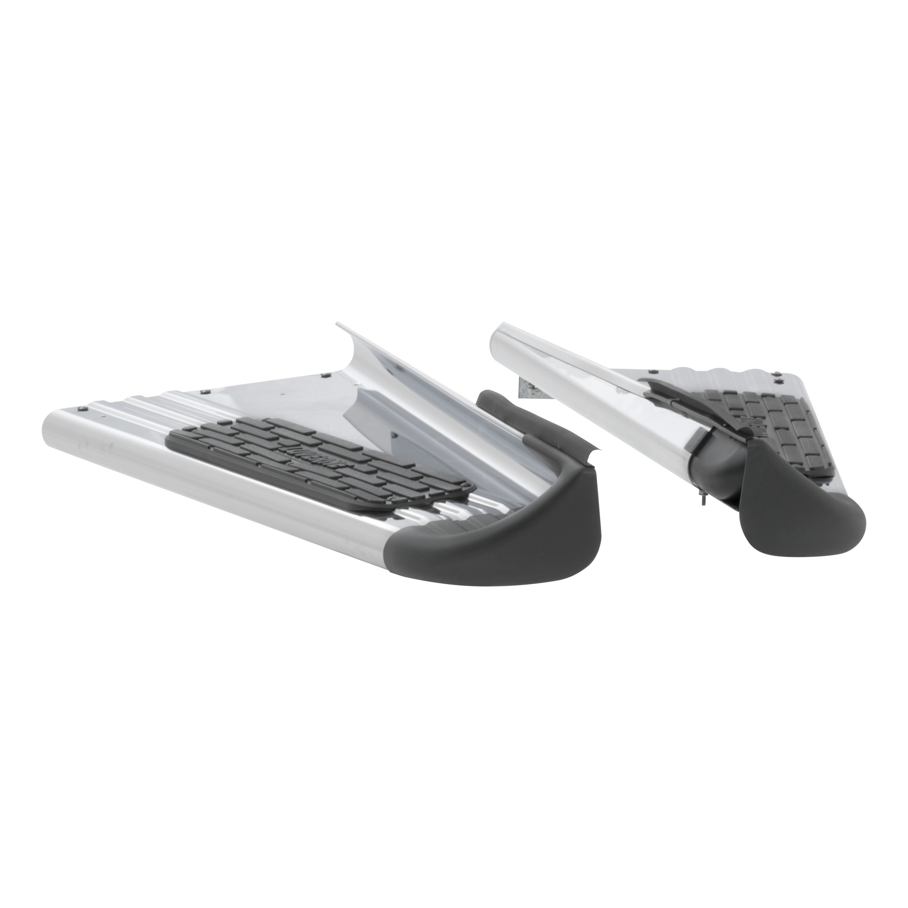 Luverne 481334 - Polish Stainless Steel Side Entry Step Box Extensions, Select Ram 3500