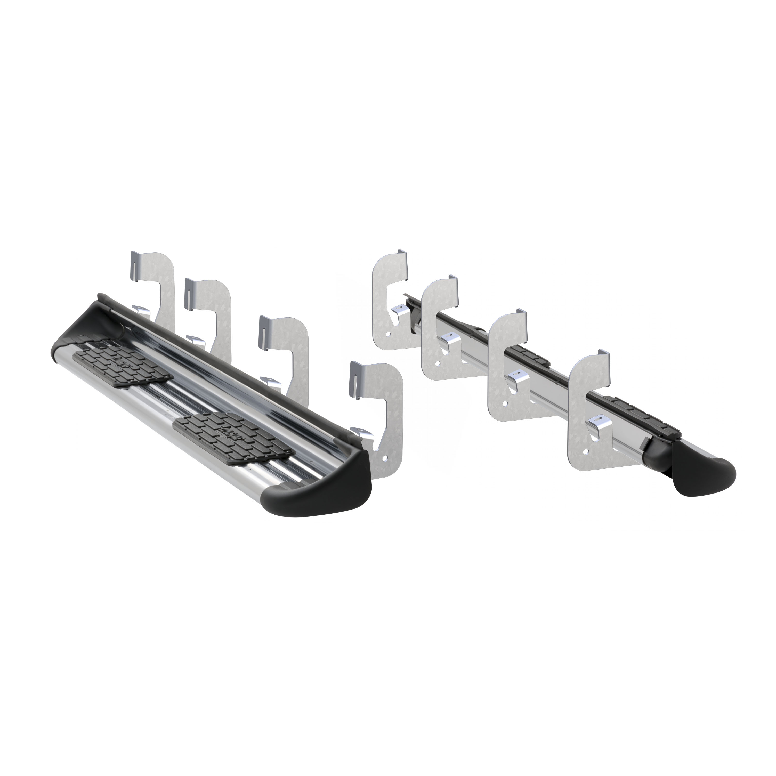 Luverne 480743-581443 - Polished Stainless Steel Side Entry Steps, Select Silverado, Sierra Crew Cab Luverne 480743-581443 - Polished Stainless Steel Side Entry Steps, Select Silverado, Sierra Crew Cab