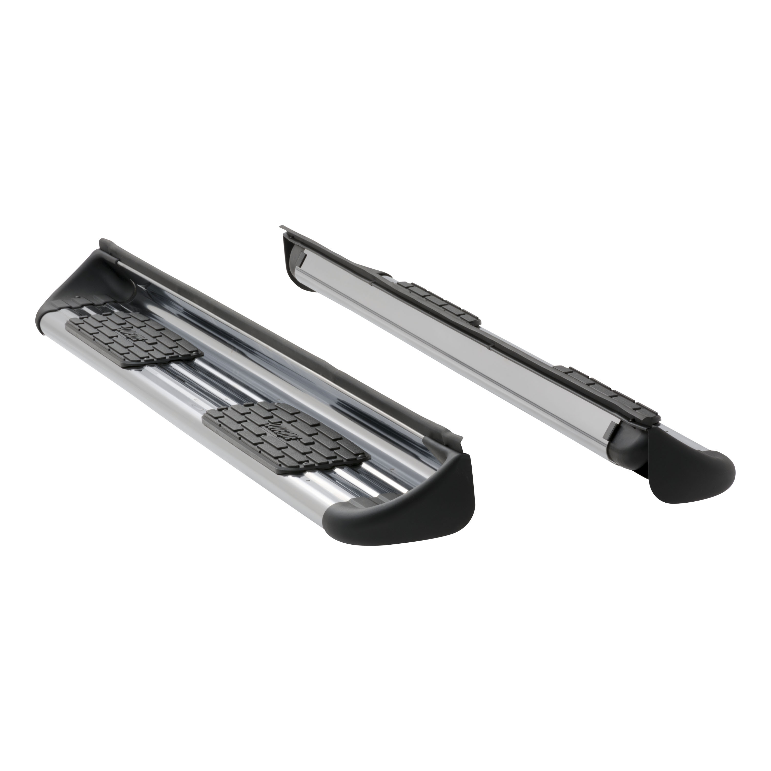 Luverne 480743-580743 - Polished Stainless Steel Side Entry Steps, Select Silverado, Sierra Crew Cab