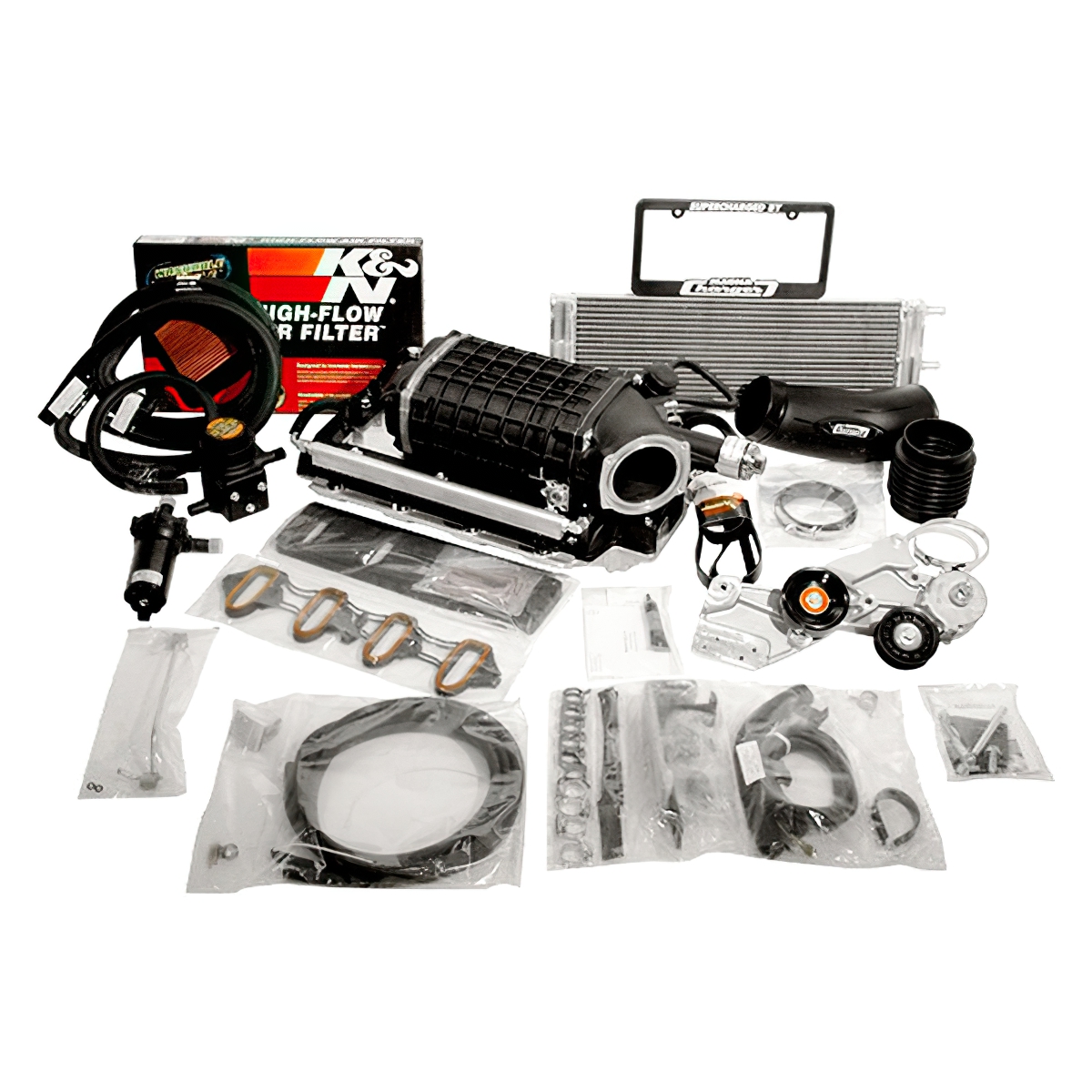 Magnuson 01-19-60-016-BL - TVS1900 Radix Max Supercharger System for 2009-2010 Tahoe/Yukon/Escalade 6.0L L96, 6.2L LC8