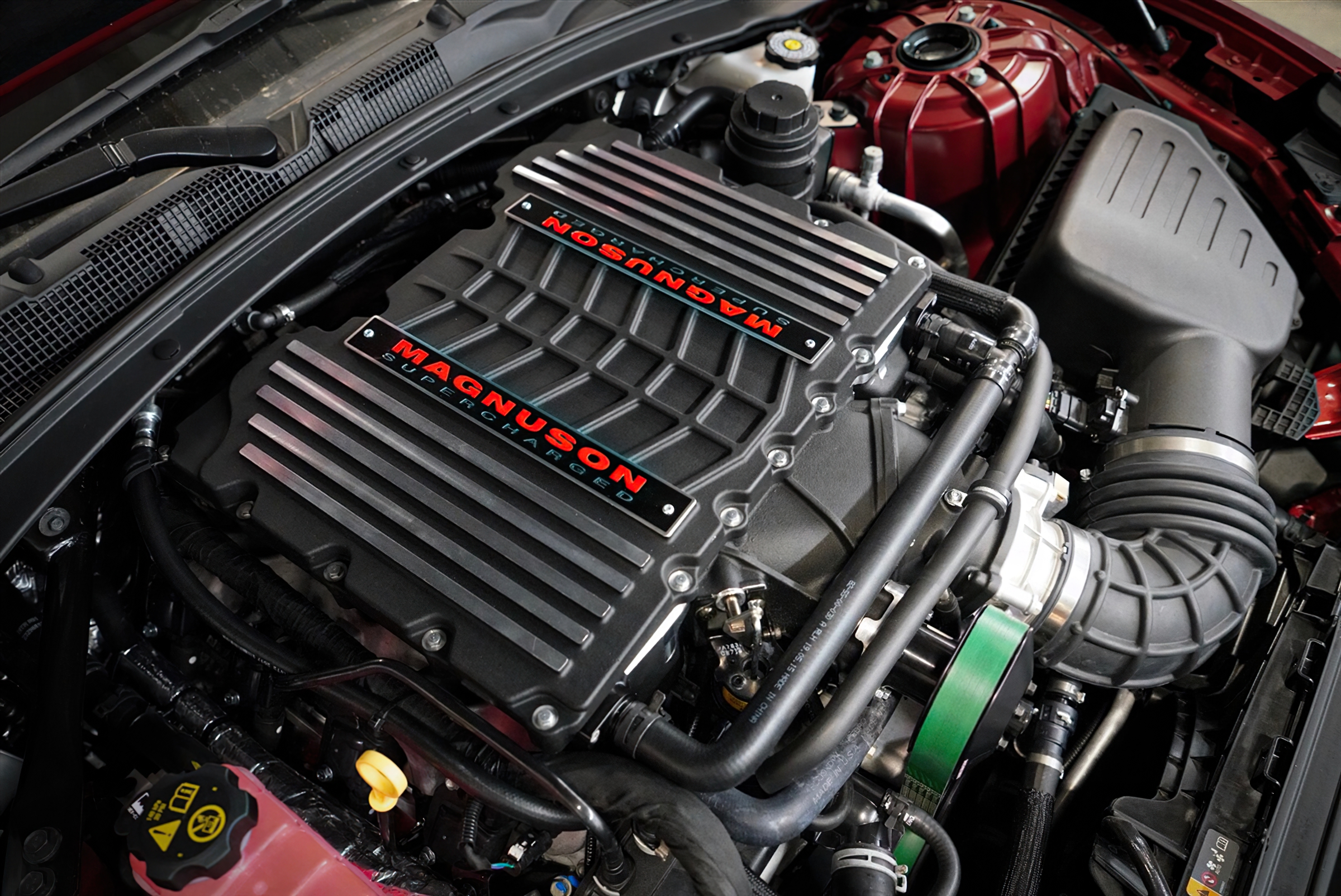Magnuson 01-26-62-182-BL - TVS2650R Magnum DI Supercharger System for 2016-2024 Camaro 6.2L LT1