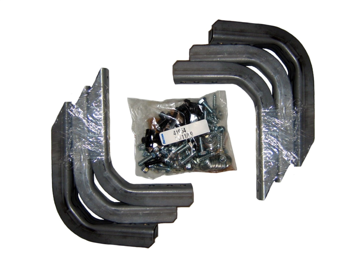Lund 300018 - 97-04 Dodge Dakota Quad Cab EZ Running Board Mounting Bracket Kit - Brite