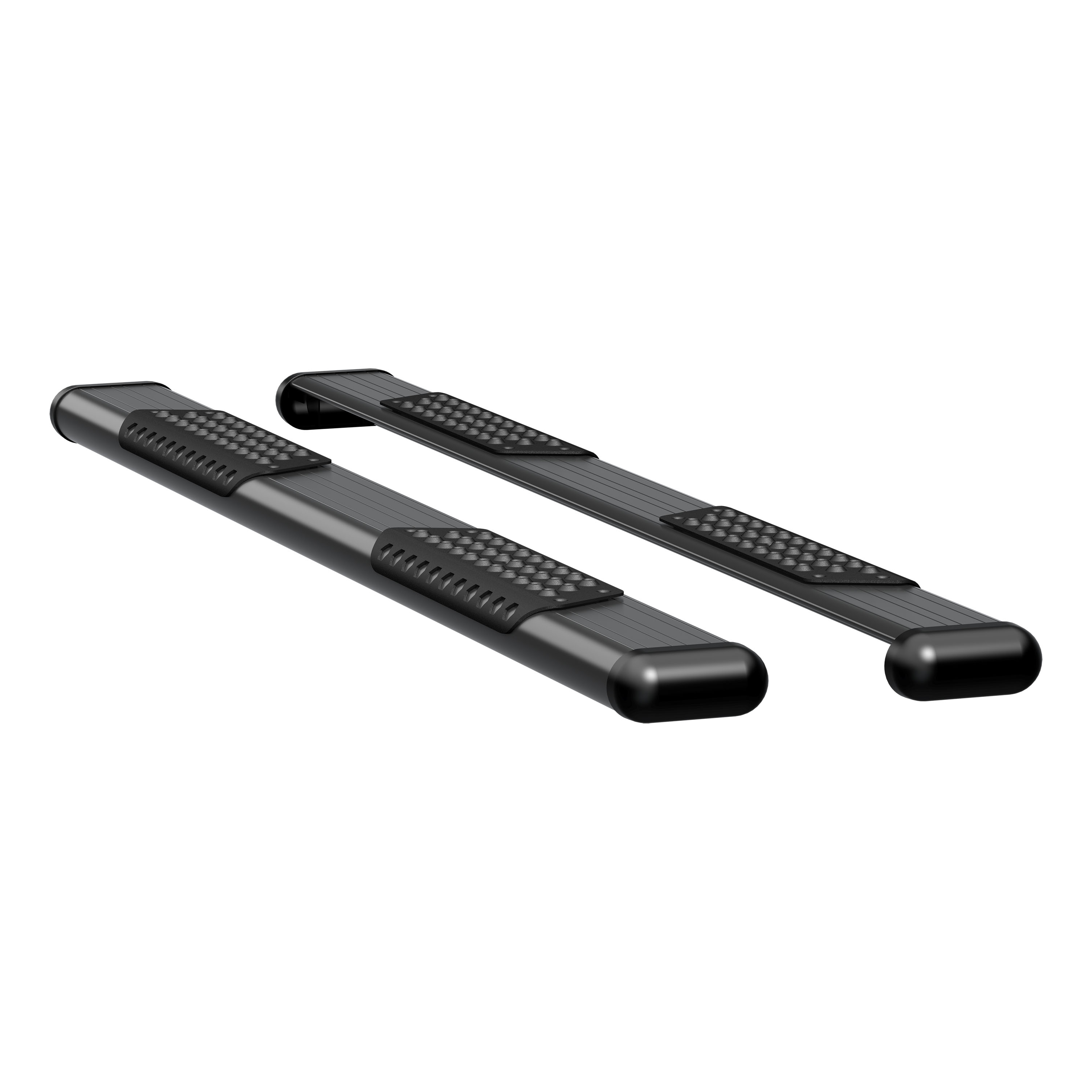 Luverne 584078-570757 - O-Mega II 6" x 78" Black Aluminum W2W Steps, Select Toyota Tundra