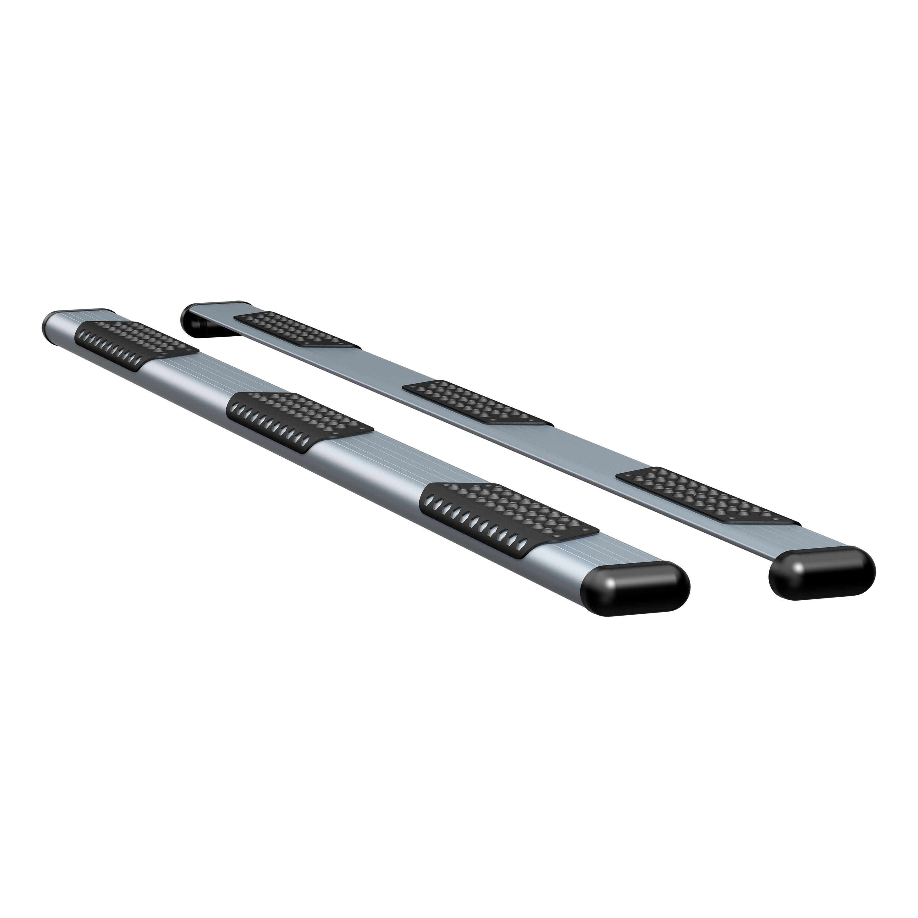 Luverne 583114-571747 - O-Mega II 6" x 114" Silver Aluminum W2W Steps, Select Silverado, Sierra HD