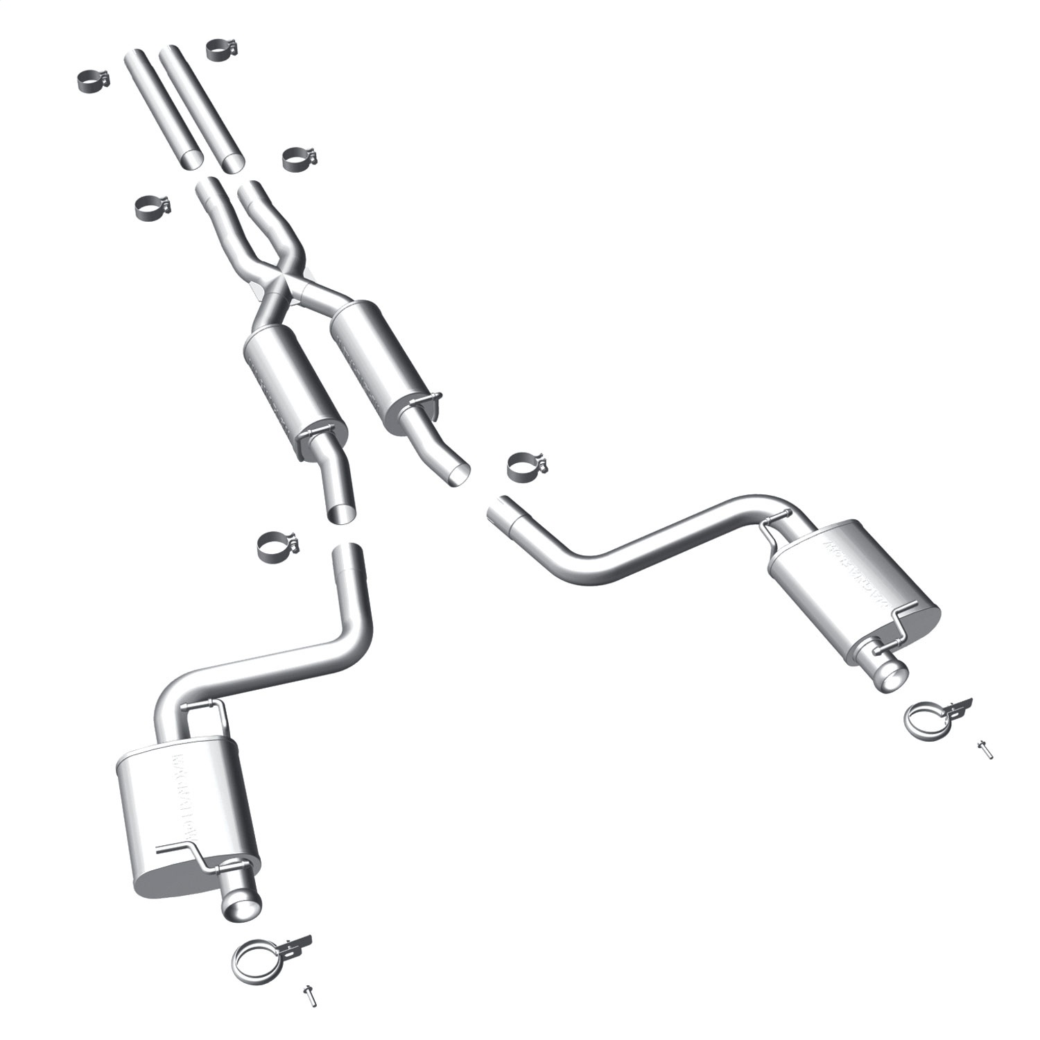 Magnaflow 15099 - 11-13 Dodge Challenger V6 3.6L Dual Split Rr Exit SS Cat Back Perf Exhaust (Reuse OE Tips) Magnaflow 15099 - 11-13 Dodge Challenger V6 3.6L Dual Split Rr Exit SS Cat Back Perf Exhaust (Reuse OE Tips)