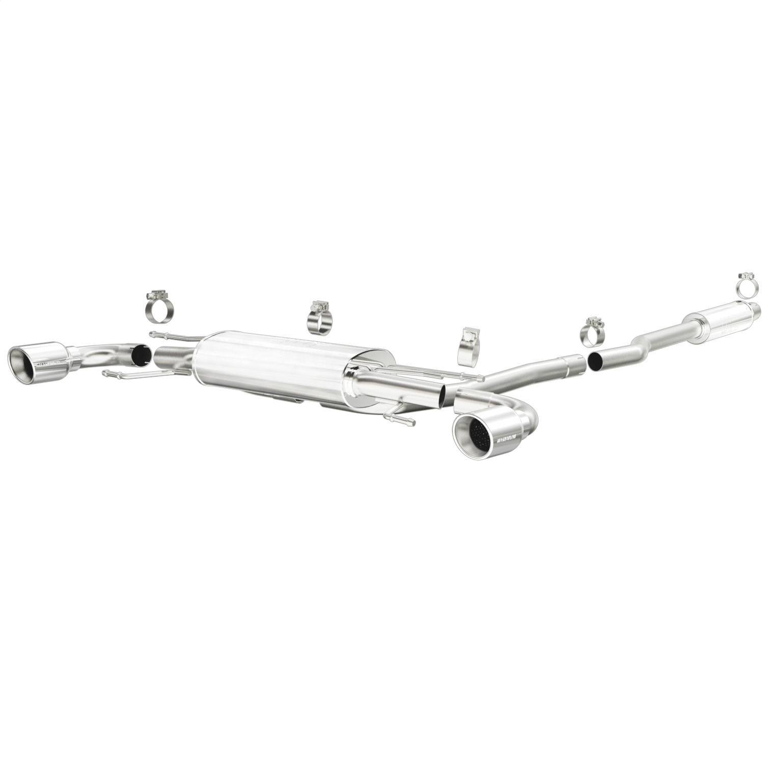 Magnaflow 15297 - 2014 Mazda 3 L4 2.0/2.5L Cat-Back SS Single D/S Rear Exit Perf Exhaust