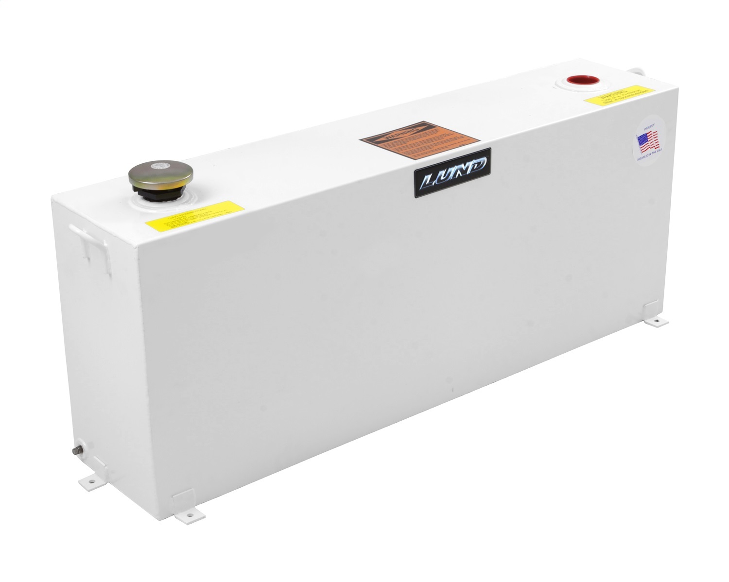 Lund 83750 - Full-Mid Size Vertical Liquid Storage Tank, White Steel