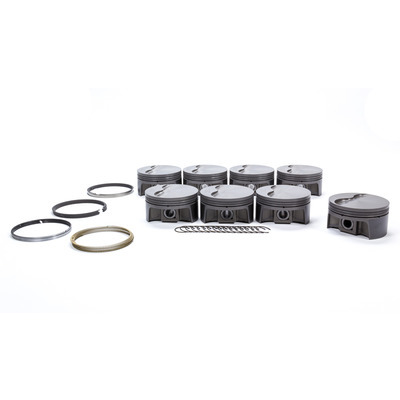 Mahle Motorsport 930227730 - Mahle MS Piston Set GM LS 370cid 4.030in Bore 3.622in Stk 6.098in Rod .945 Pin -5cc 10.6 CR Set of 8