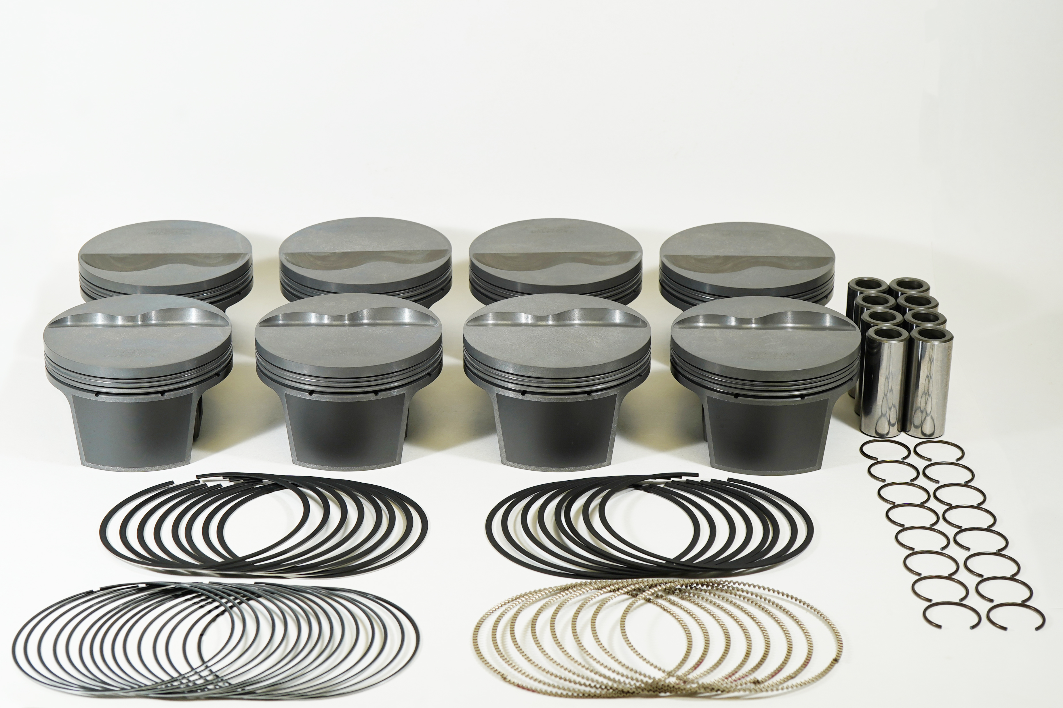 Mahle Motorsport 930245160T - SMALL BLOCK FORD FLAT TOP 414cid 4.060 x 1.245CH, 4.000stroke,6.250rod,0.927pin,-6.5cc,448g,11.7CR, 2618