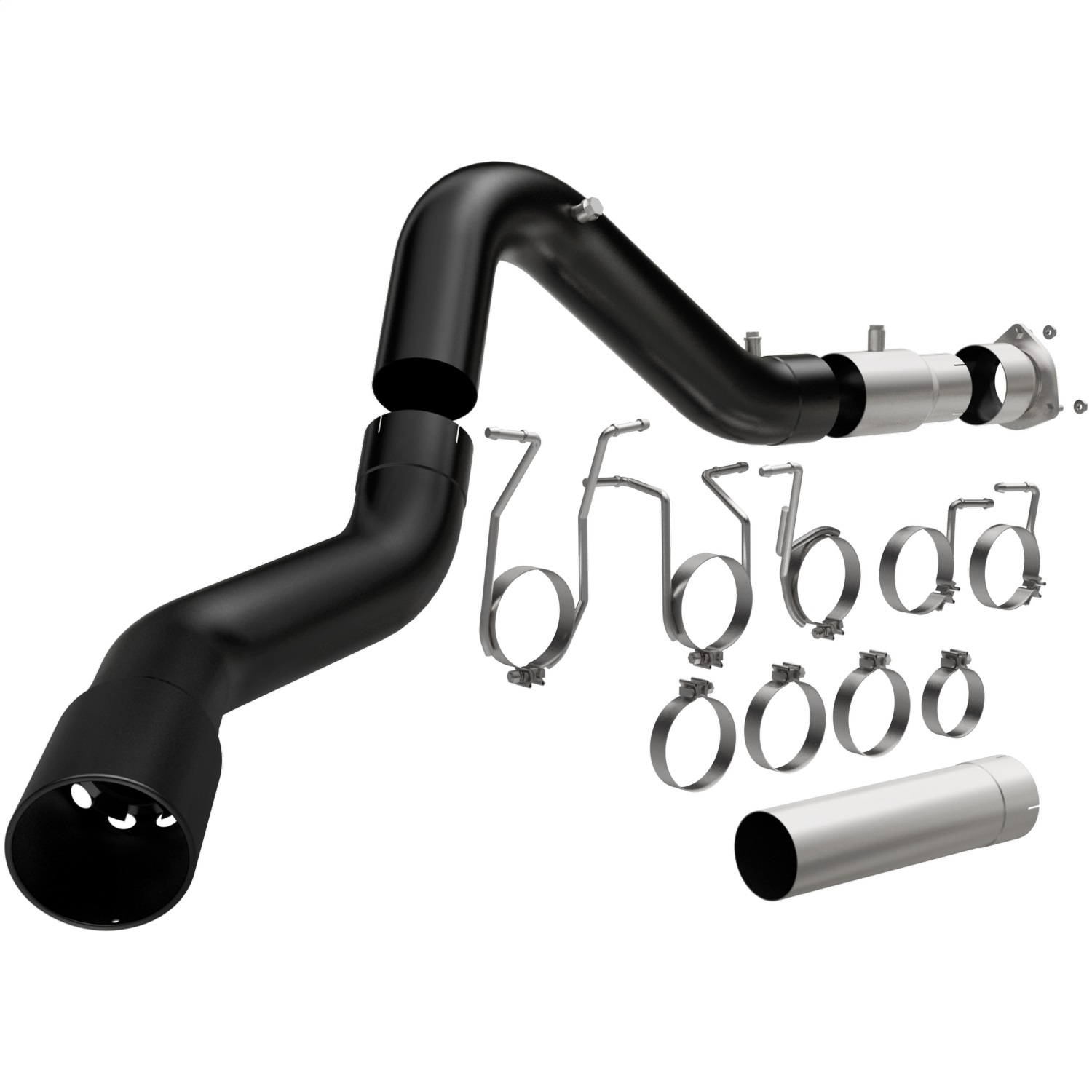 Magnaflow 17072 - 21+ GMC Sierra 3500HD DPF-Back Black Filter-Back 5in Single Passenger Side Rear Exit