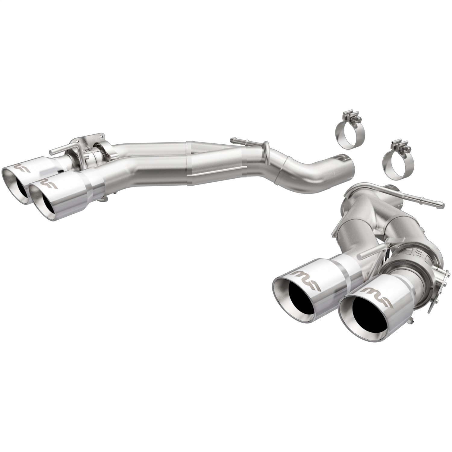 Magnaflow 19266 - 2016 Chevy Camaro 6.2L V8 Race Axle Back w/ Quad Polished Tips
