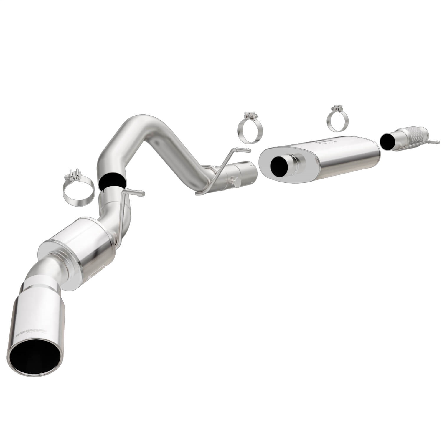 Magnaflow 19177 - MF Series SS Cat-Back Exhaust Single Passenger Side Rear Exit 2015 Cadillac Escalade Magnaflow 19177 - MF Series SS Cat-Back Exhaust Single Passenger Side Rear Exit 2015 Cadillac Escalade