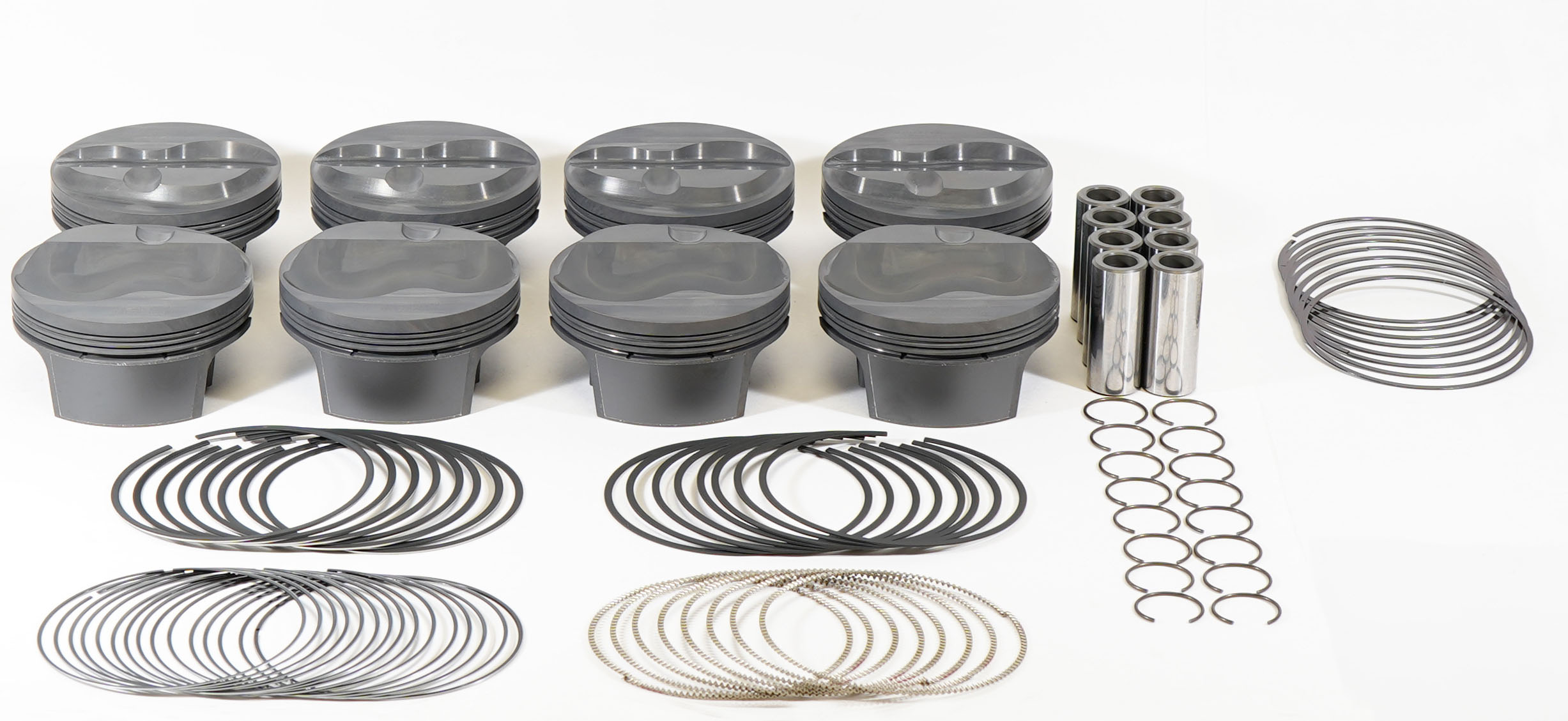 Mahle Motorsport 930247325 - SMALL BLOCK FORD DOME 364cid 4.125 x 1.090RCH, 3.400stroke,5.400rod,0.927pin,7.0cc,470g,12.3CR, 2618