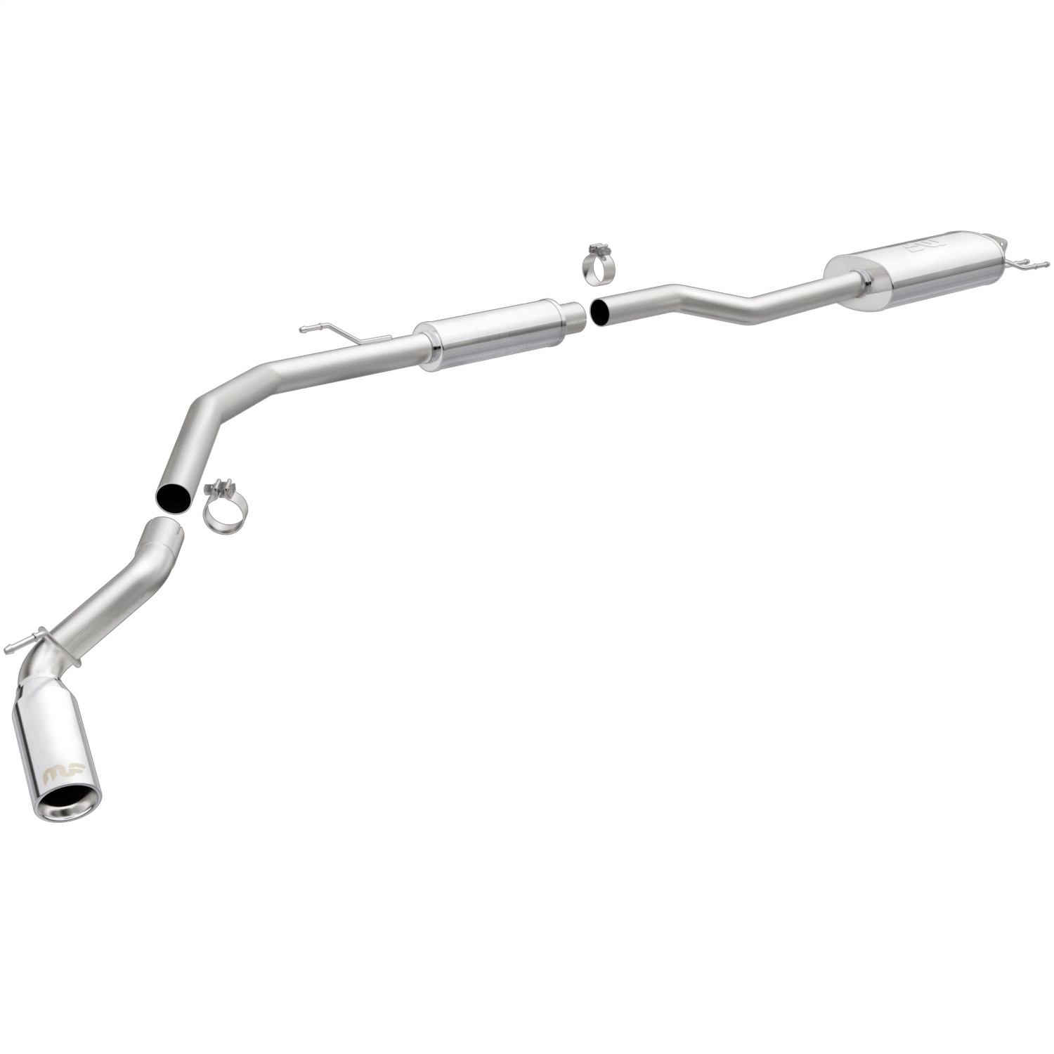 Magnaflow 19364 - 2017 Honda Ridgeline V6 3.5L 409 SS Polished 2.5in. MF Series Cat-Back Exhaust Magnaflow 19364 - 2017 Honda Ridgeline V6 3.5L 409 SS Polished 2.5in. MF Series Cat-Back Exhaust