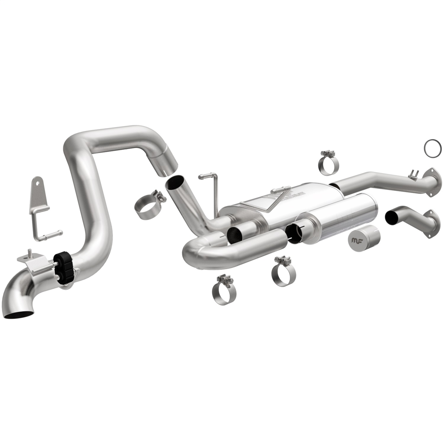 Magnaflow 19538 - 98-02 Toyota 4Runner Overland Series Cat Back Performance Exhaust