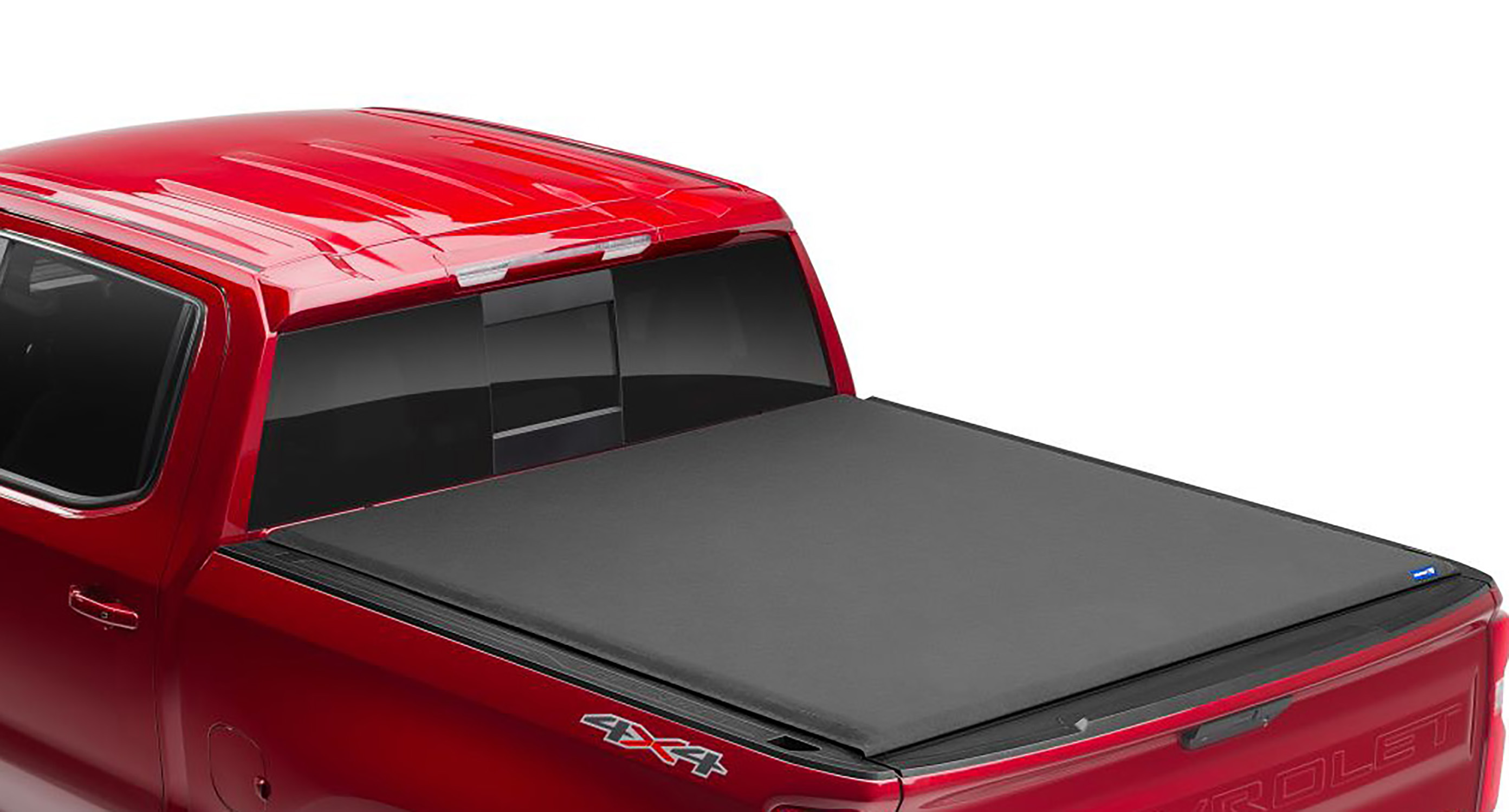 Lund 968180 - 15-17 Chevy Colorado (5ft. Bed) Genesis Elite Roll Up Tonneau Cover - Black