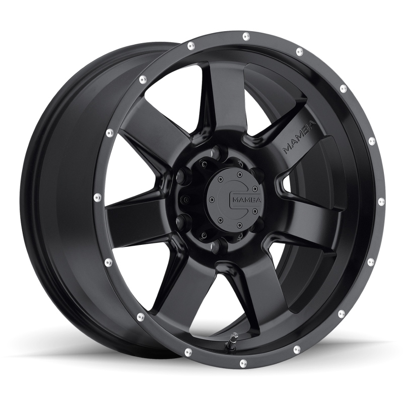 Mamba M148973N6B - M14 18x9 5x127 ET6 Matte Black / Drill Holes Mamba M148973N6B - M14 18x9 5x127 ET6 Matte Black / Drill Holes