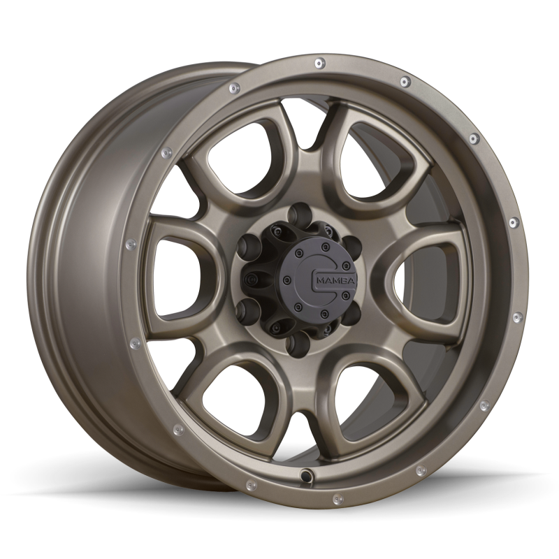Mamba M198973N068 - M19 18x9 5x127 ET6 Bronze w/ Drill Holes