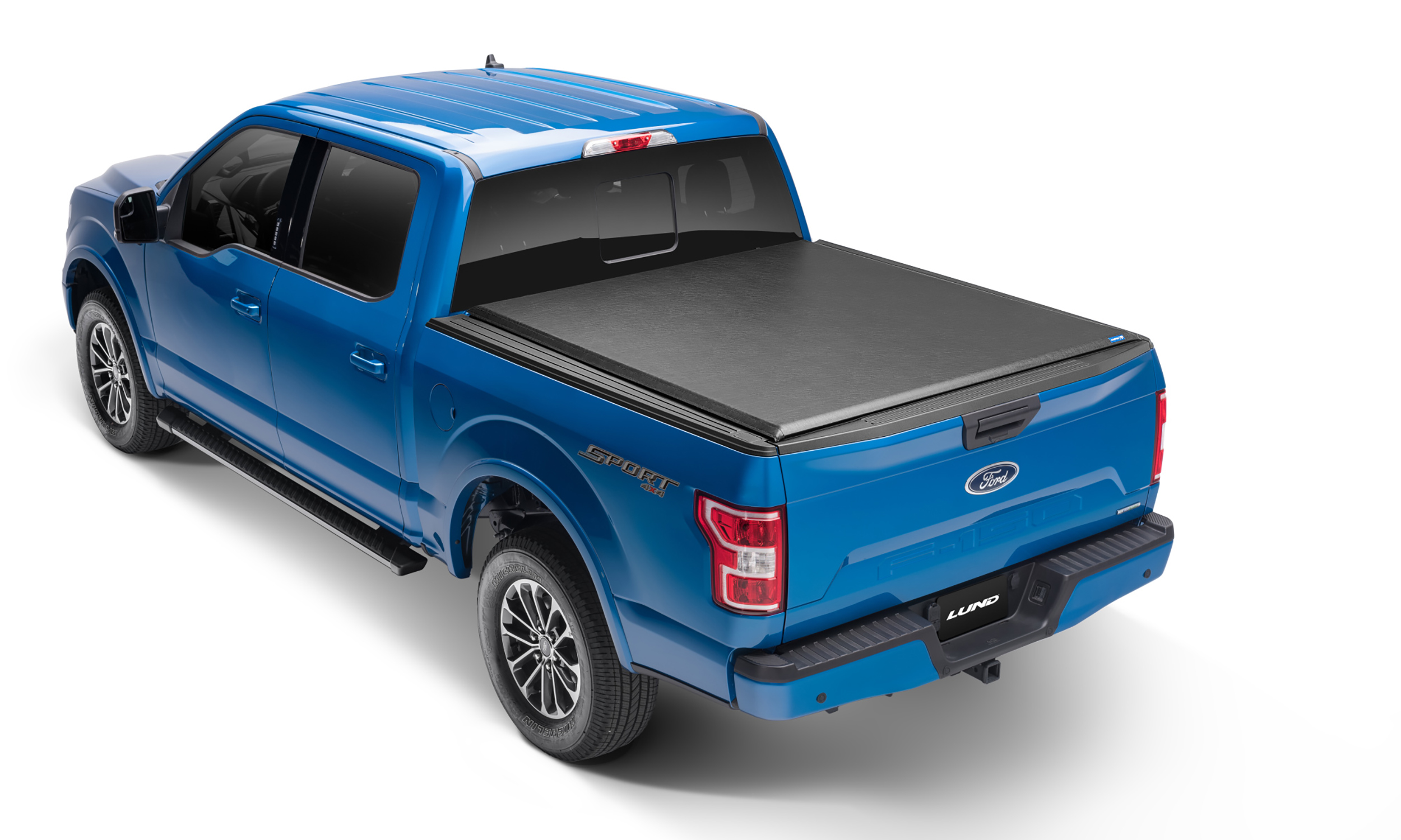 Lund 960355 - Genesis Roll Up Truck Bed Tonneau Cover for 2009-2014 Ford F-150; Fits 5.5 Ft. Bed
