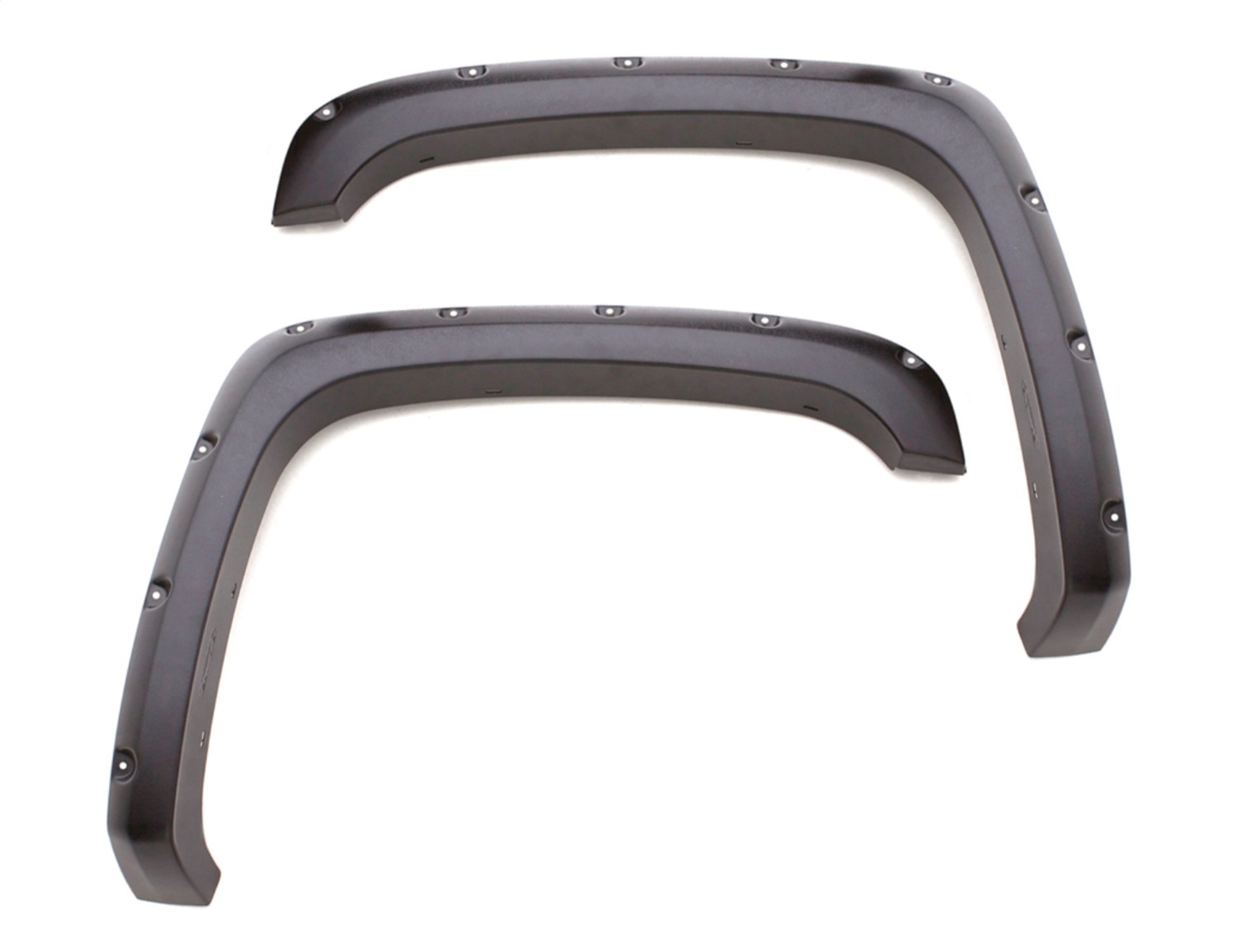 Lund RX105S - 15-17 GMC Sierra 2500 RX-Rivet Style Smooth Elite Series Fender Flares - Black (4 Pc.) Lund RX105S - 15-17 GMC Sierra 2500 RX-Rivet Style Smooth Elite Series Fender Flares - Black (4 Pc.)