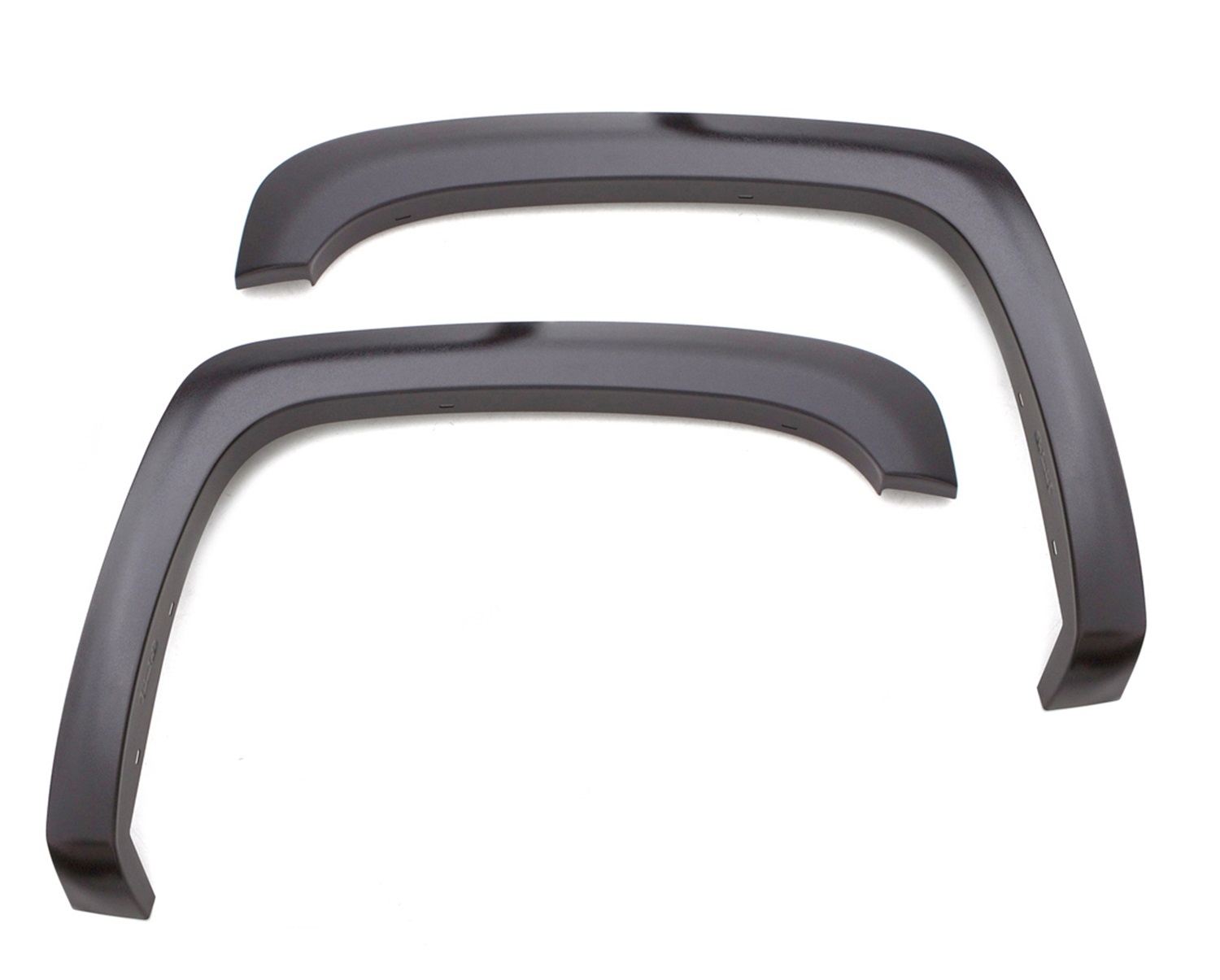 Lund SX109S - Elite Series Black Sport Style Smooth Finish 4-Piece Fender Flare Set for 2007-2013 Sierra 1500