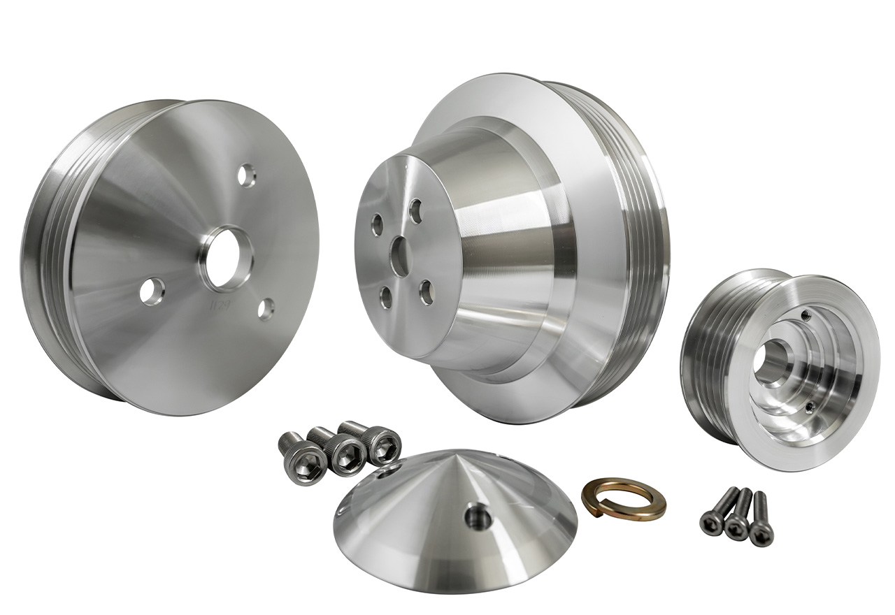 March Performance 6210 - Small Block Chevy Serpentine Pulley Kit - 1V
