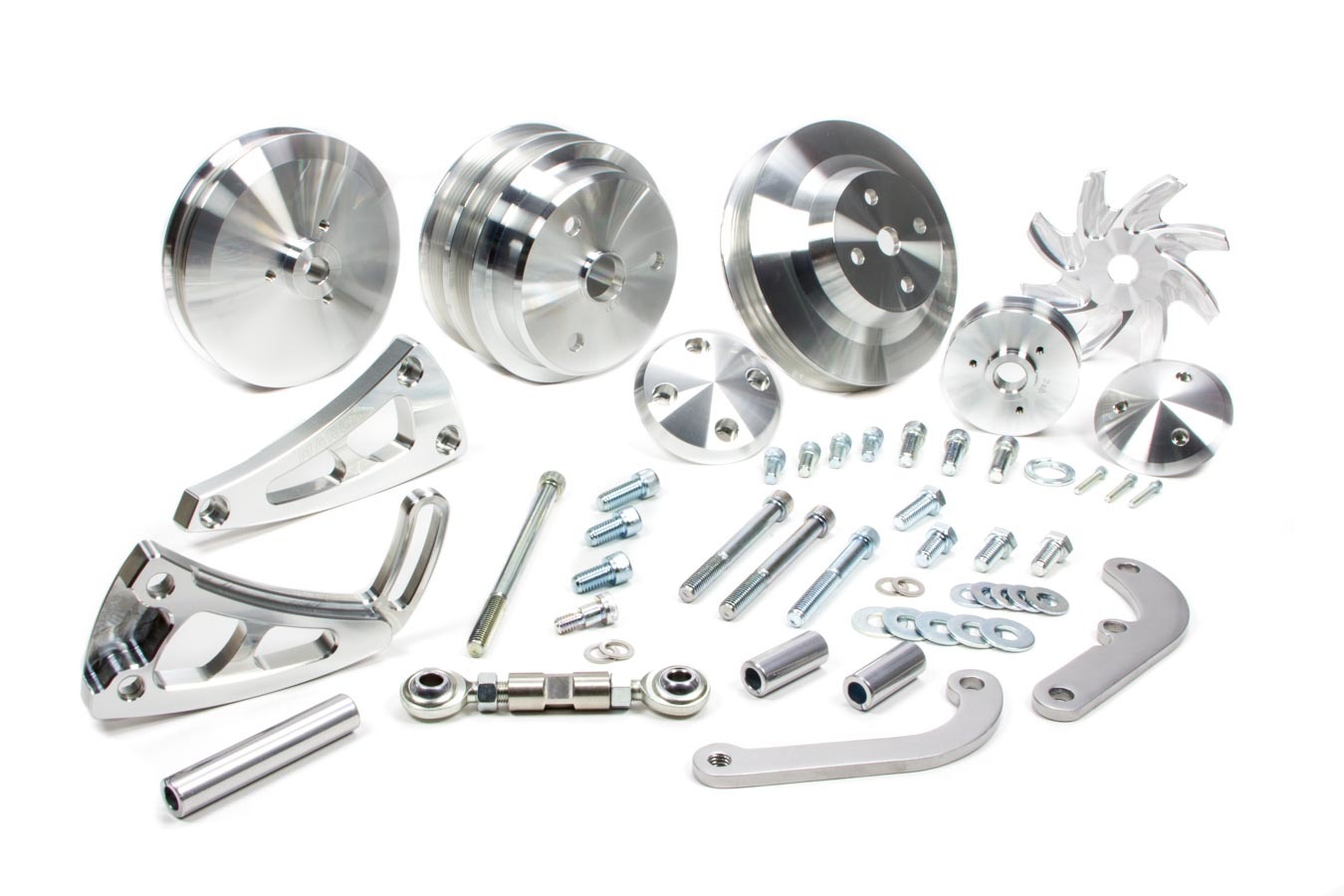 March Performance 22020 - SBC Long w/p Serpentine Conversion Pulley Kit