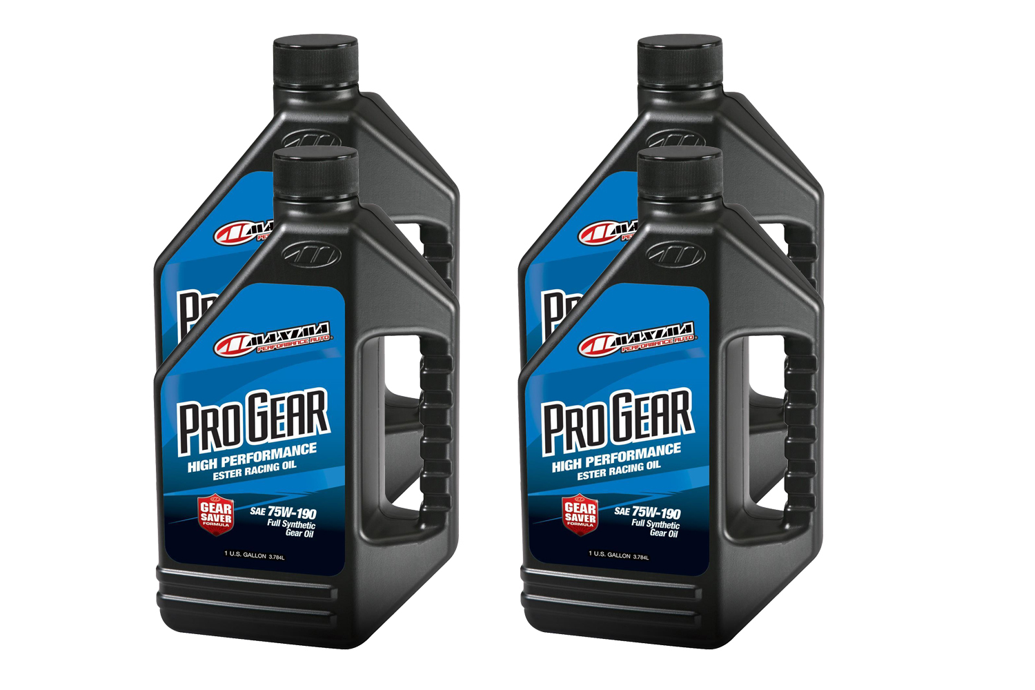 Maxima Racing Oils 49-469128 - Pro Gear 75w190 Gear Oil Case 4 x 1 Gallon