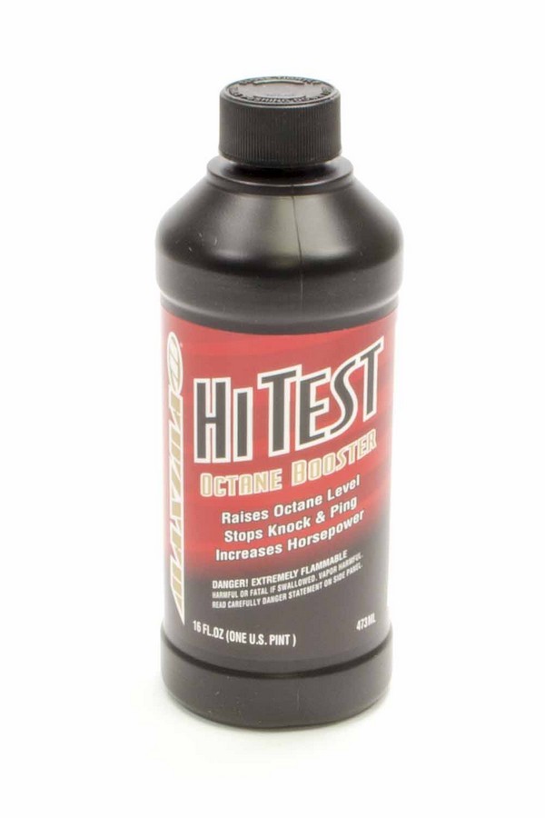 Maxima Racing Oils 83916S - Fuel Additive - Hi Test - System Cleaner - Octane Booster - 16 oz Bottle - Ethanol / Gas / Methanol / Nitro - Each