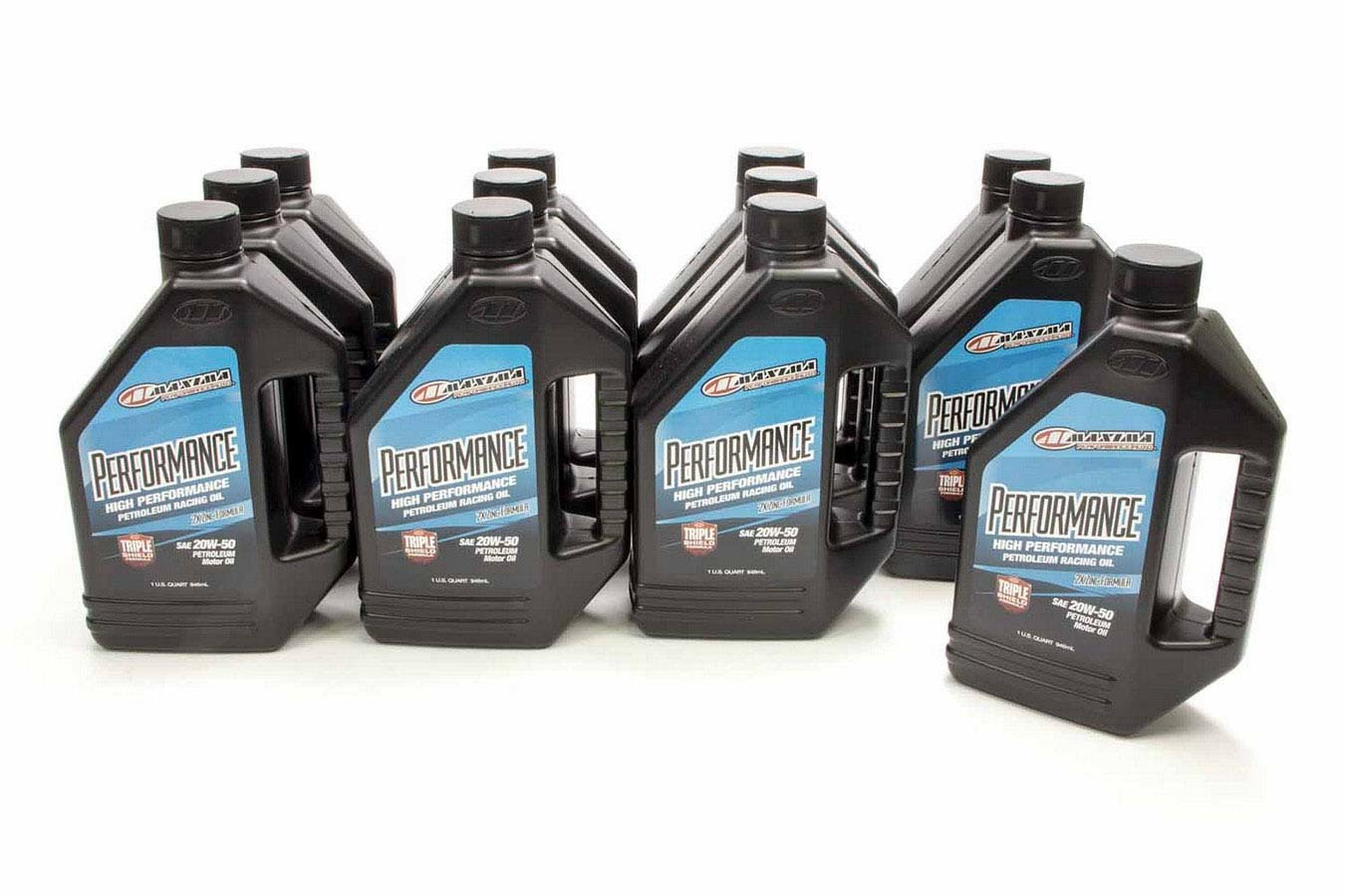 Maxima Racing Oils 39-35901 - 20w50 Petroleum Oil Case 12x1 Quart Performance