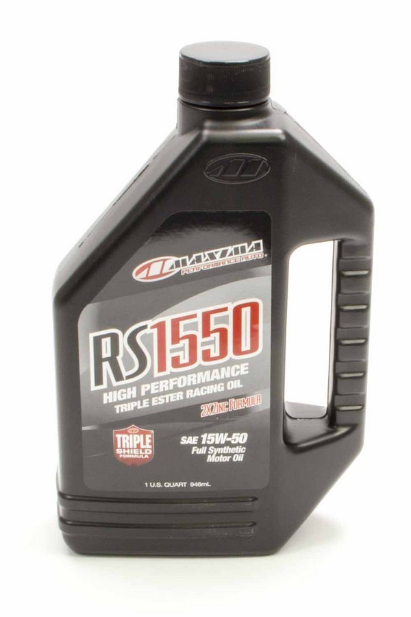 Maxima Racing Oils 39-32901S - 15w50 Synthetic Oil 1 Quart RS1550