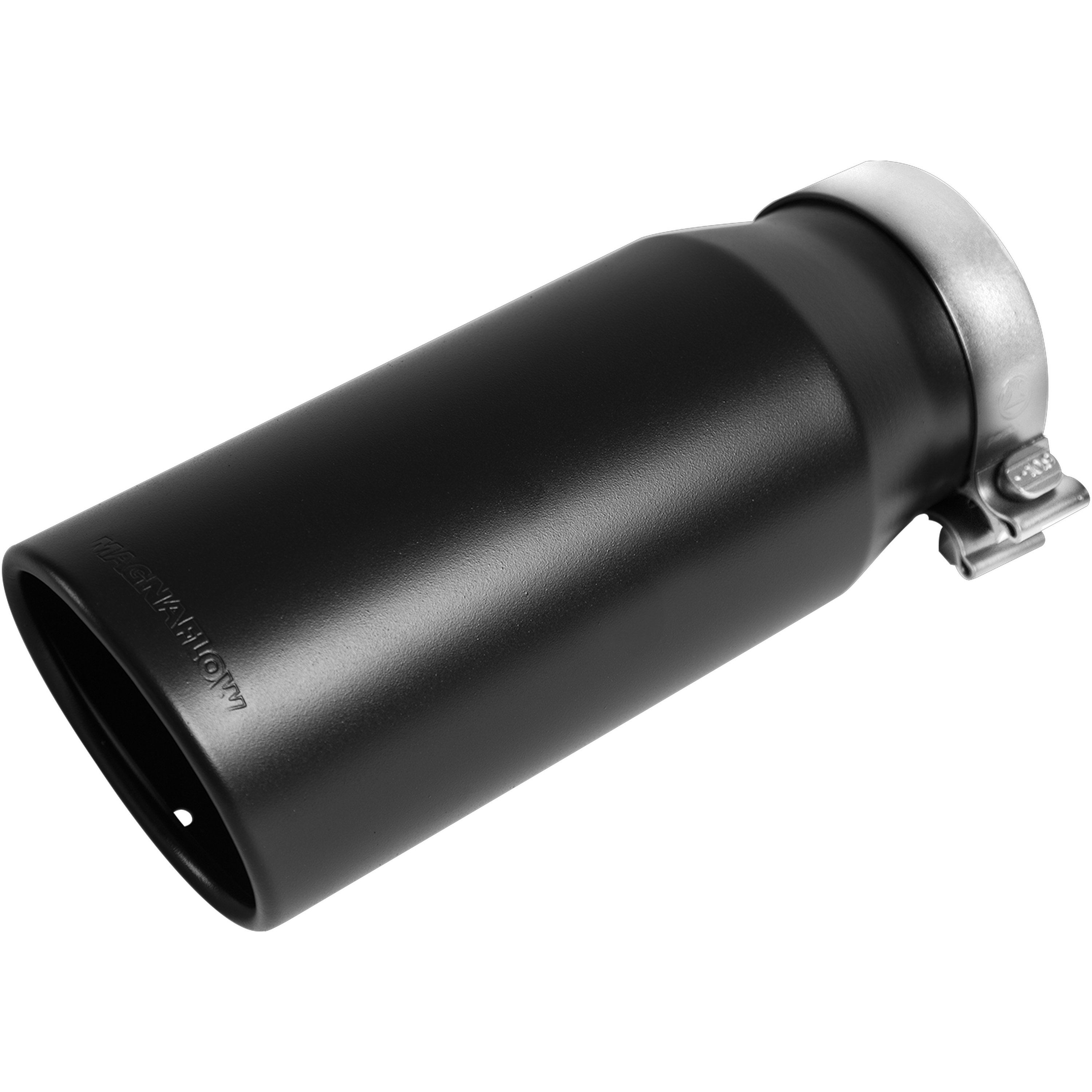 Magnaflow 35240 - Tip Stainless Black Coated Single Double Round Single Outlet 5in Dia 4in Inlet 13in L Magnaflow 35240 - Tip Stainless Black Coated Single Double Round Single Outlet 5in Dia 4in Inlet 13in L