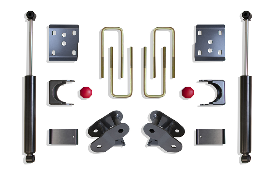 Maxtrac 203240 - 15-17 Ford F-150 2WD 4in Rear Lowering Flip Kit